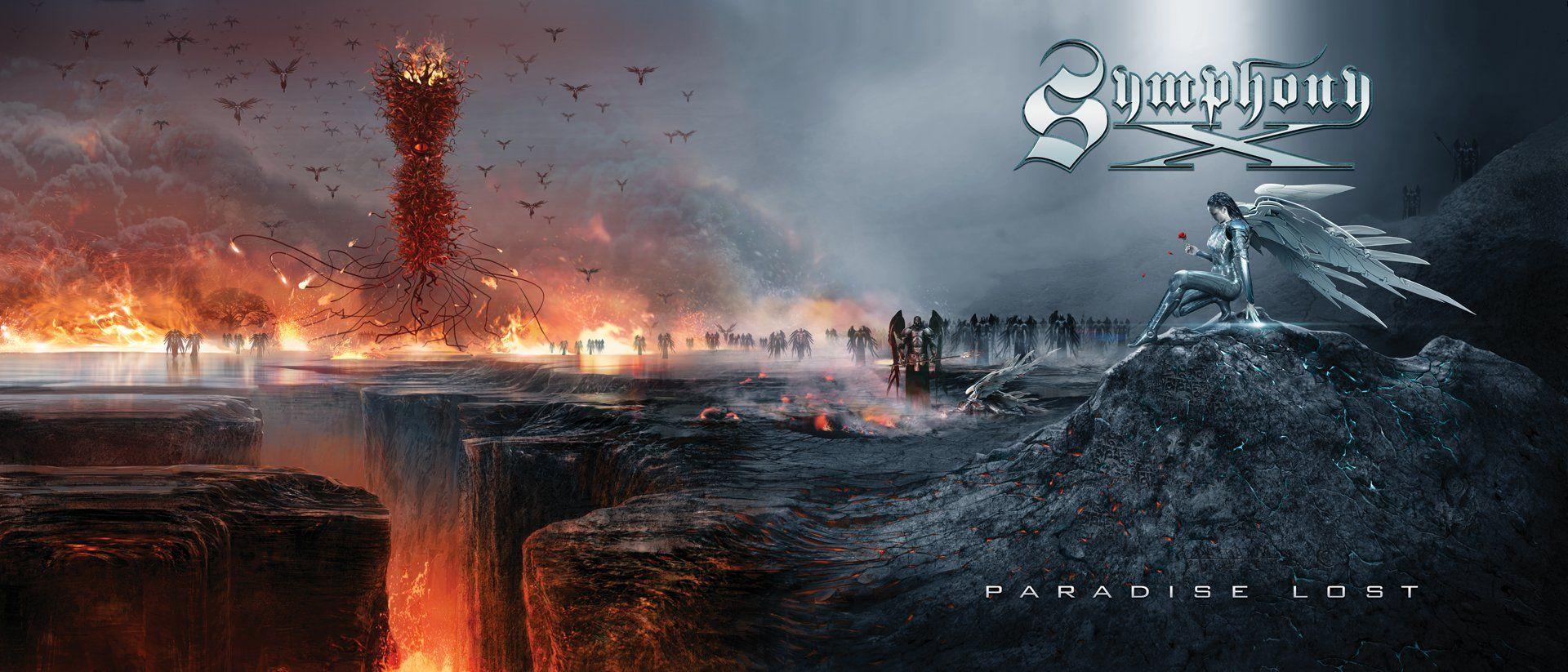 1920x823 Symphony X, Symphony x paradise lost front, Wallpaper Metal Bands: Heavy Metal wallpaper, picture and metal bands. Symphony x, Music wallpaper, Band wallpaper