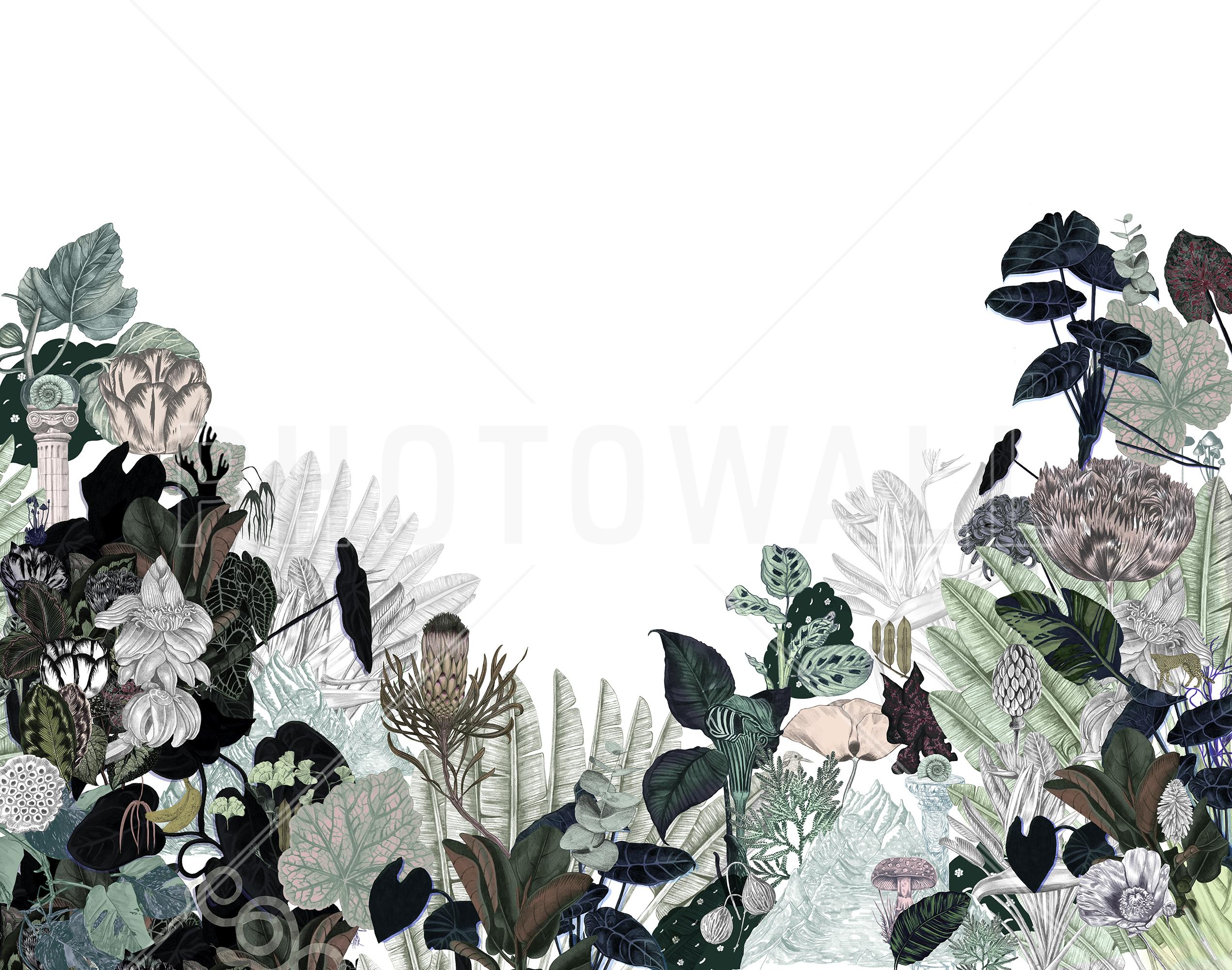 2541x2000 Paradise Lost Room Lost Wall Mural