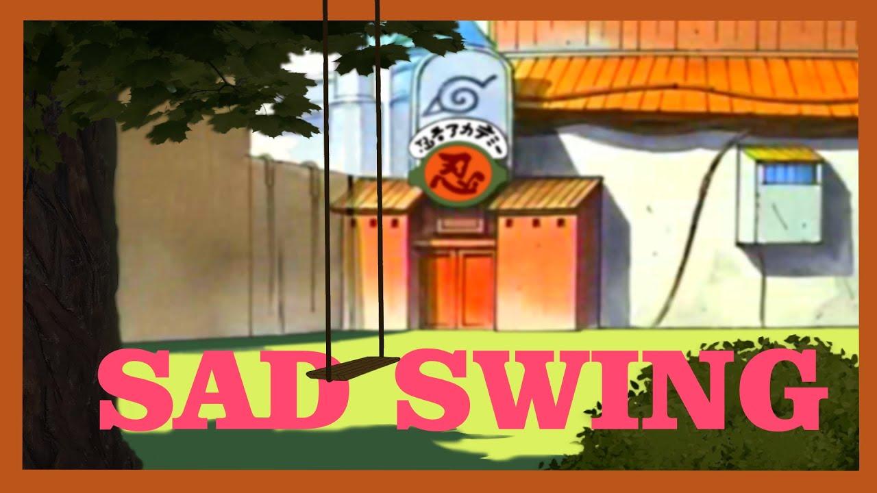 1280x720 Naruto's Lonely Swing Free HD Anime Live Wallpaper for PC