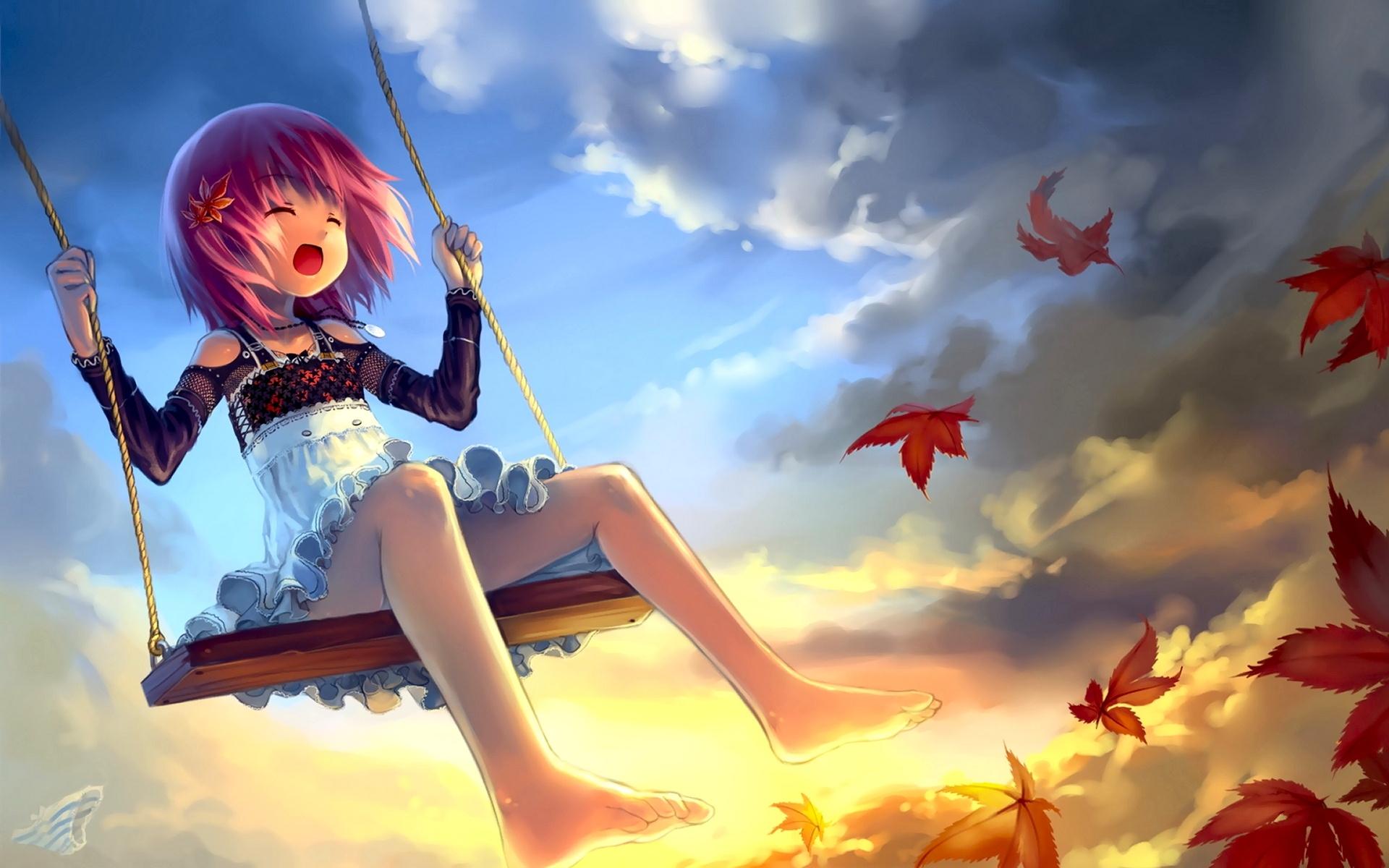 1920x1200 lovely girl swing 1200x960 wallpaper