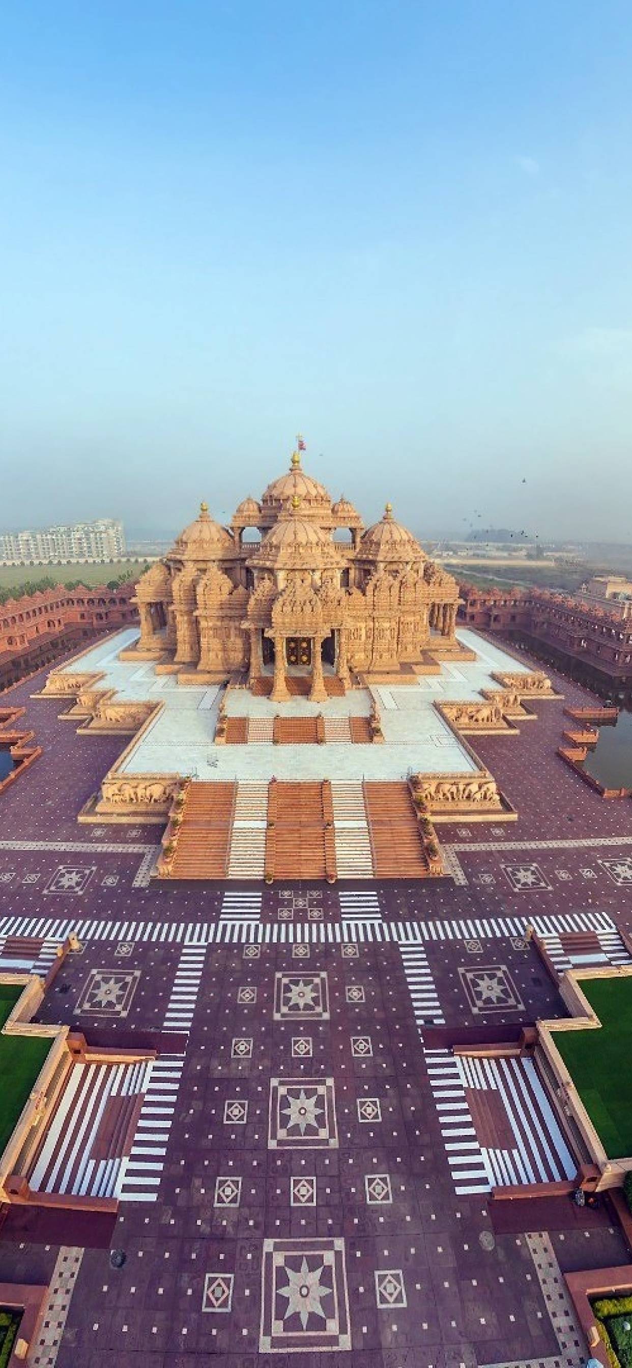 1242x2688 india, akshardham temple, beautiful iPhone XS MAX Wallpaper, HD City 4K Wallpaper, Image, Photo and Background