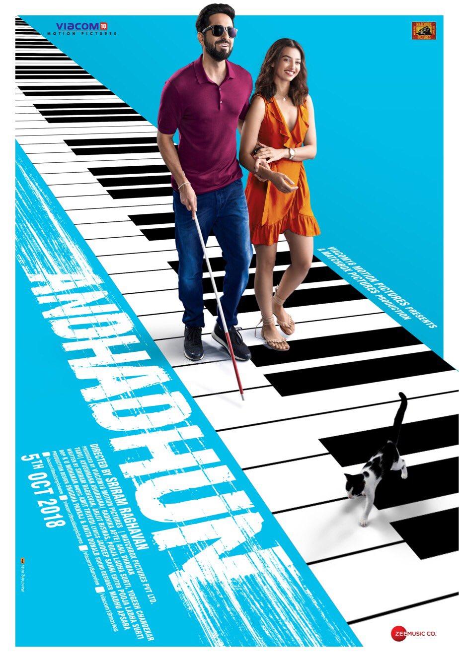 924x1334 Andhadhun Movie Poster HD