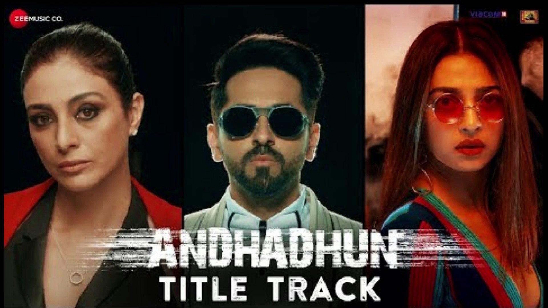 1920x1080 AndhaDhun Title Track Ft. Raftaar. Ayushmann Khurrana. Tabu. Radhika Apte October !