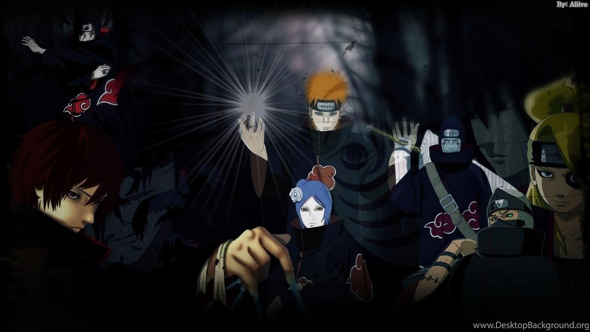 1920x1080 Akatsuki Wallpaper HD Desktop Background