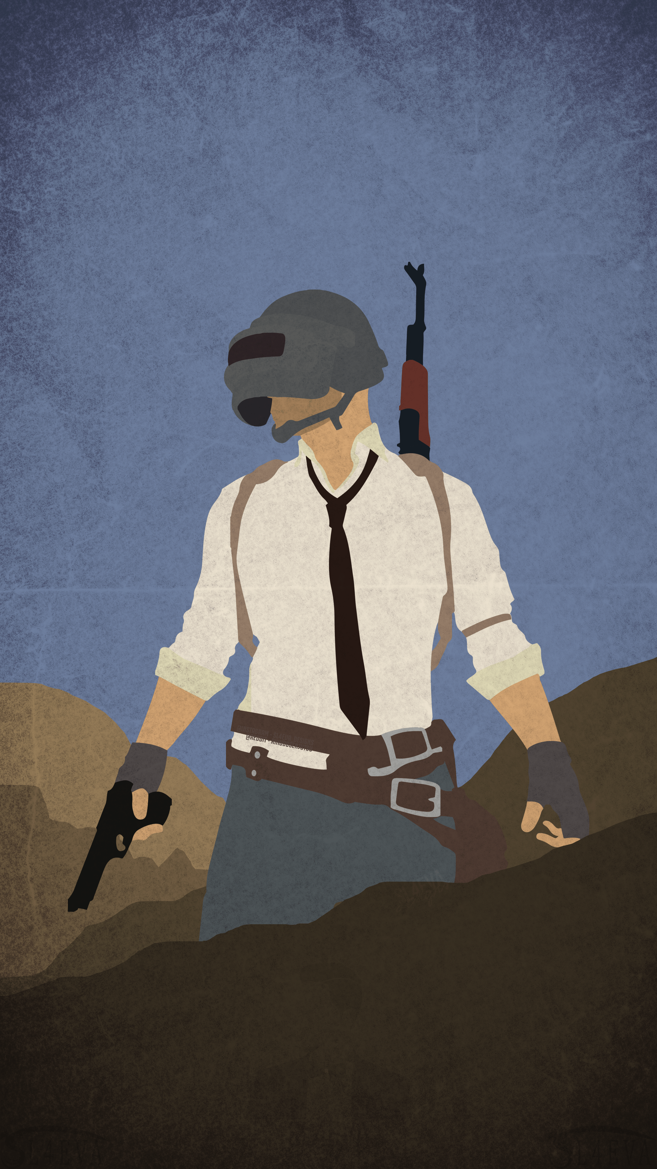 2160x3840 LV 3 Pubg Phone Wallpaper