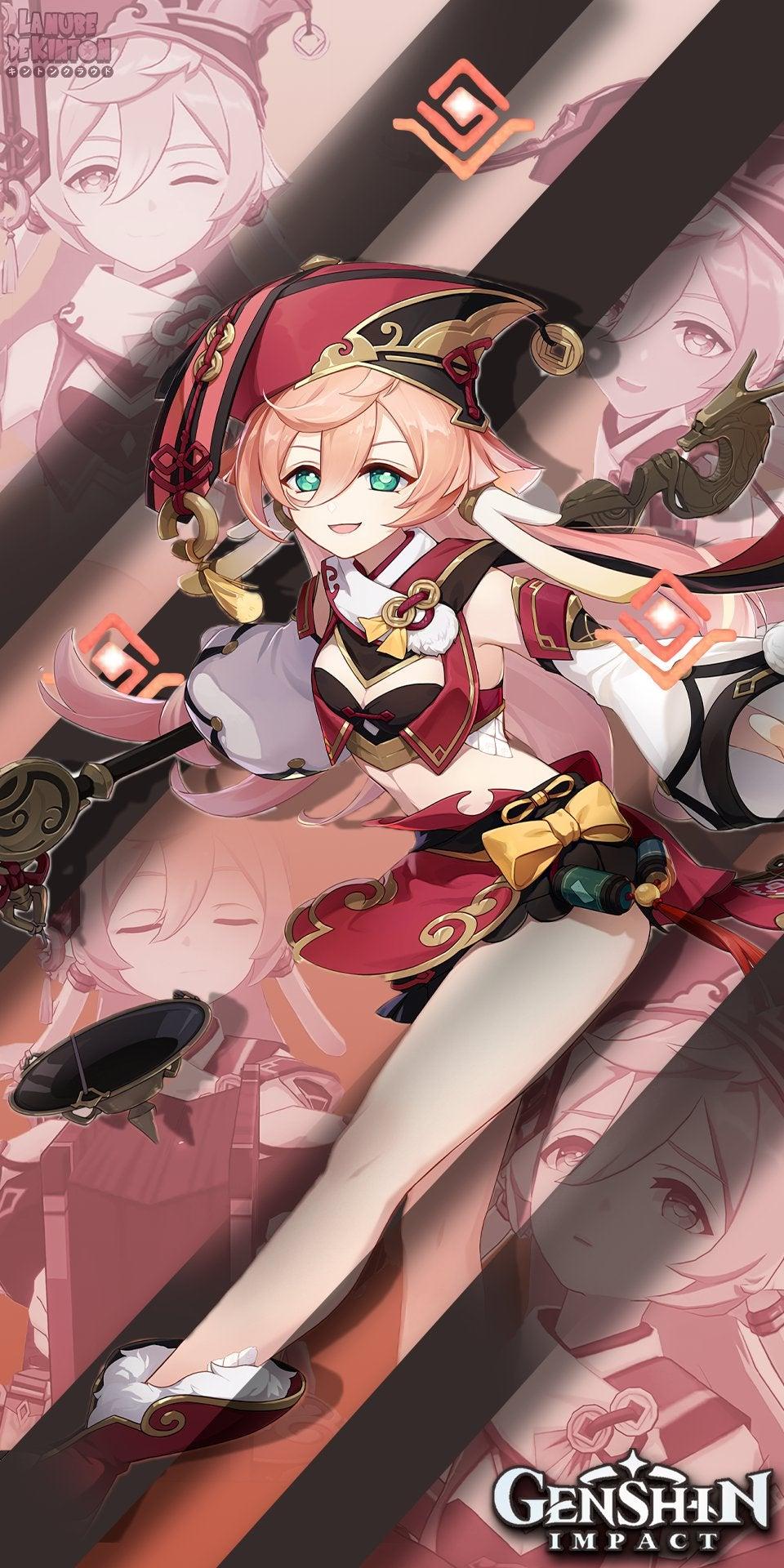 960x1920 ⭐Genshin´s All Stars⭐- Yanfei, Wise Innocence (cellphone wallpaper): Genshin_Impact