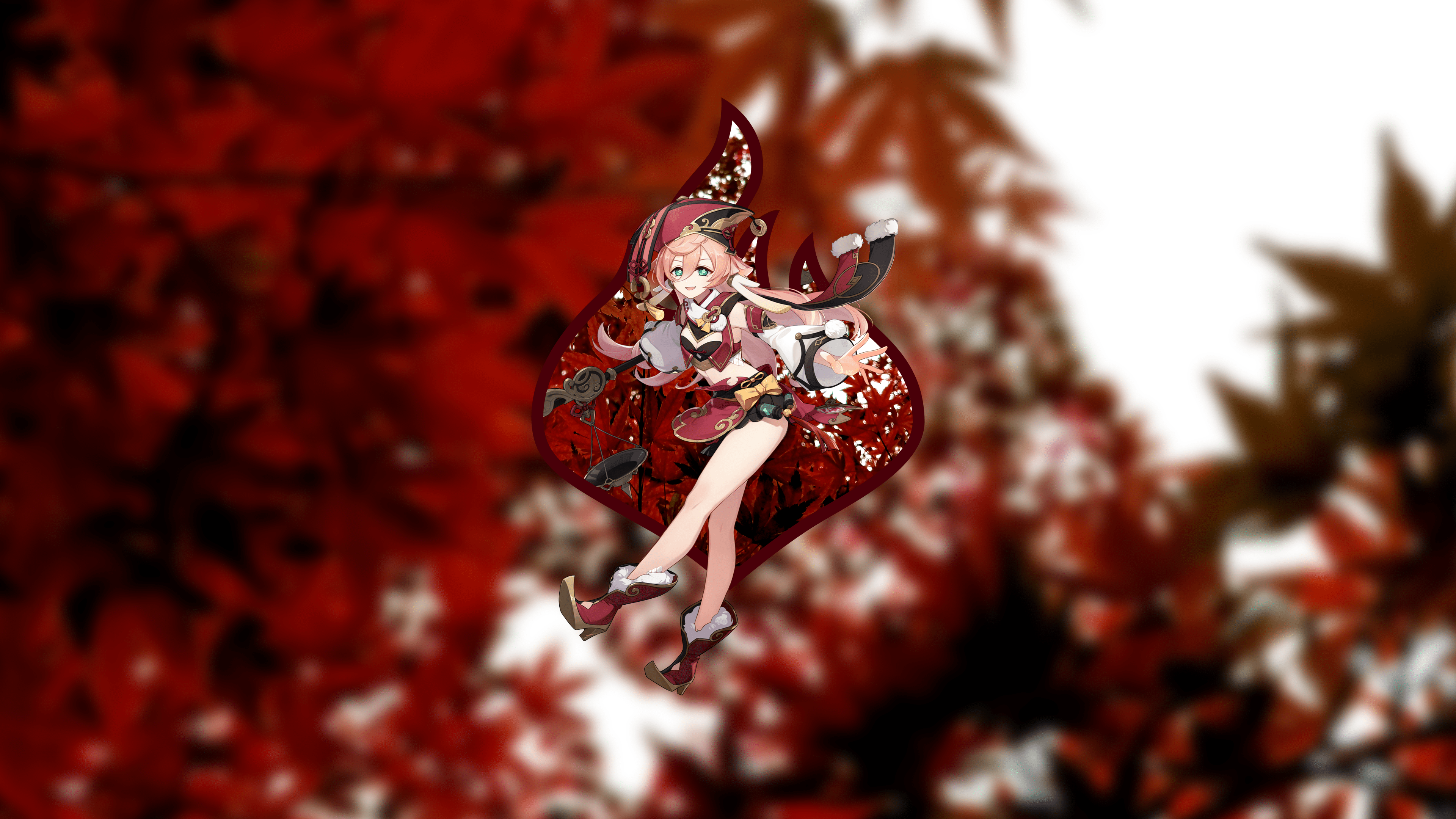 3840x2160 4k Yanfei Wallpaper: Genshin_Impact