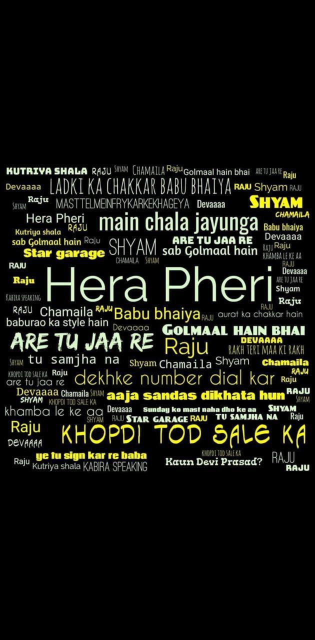 630x1280 Hera pheri wallpaper