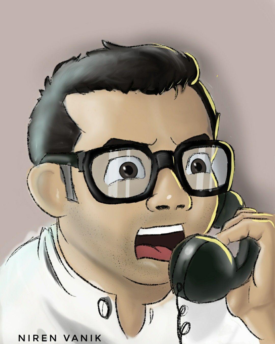 1080x1350 Baburao Ganpatrao Apte illustration by Niren Vanik. Hera pheri, Fan art, Indian movies