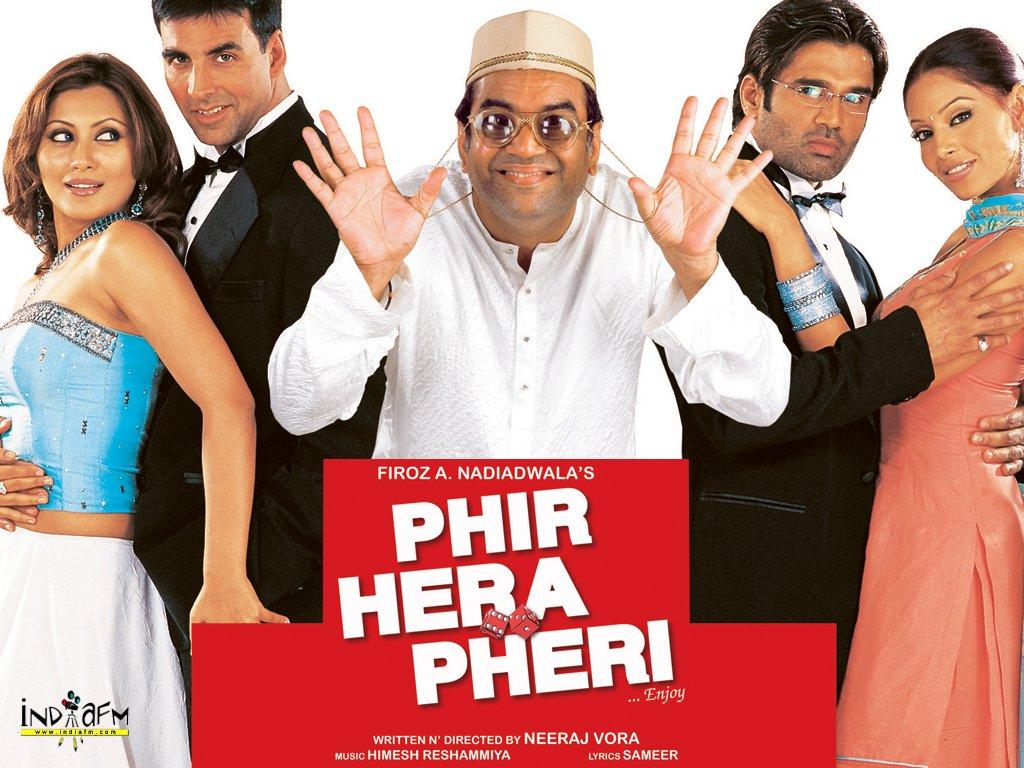 1024x768 Movies: Phir Hera Pheri Hindi Movie Watch Online
