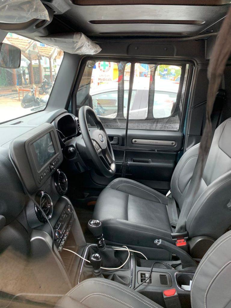 768x1024 SPIED: All New Mahindra Thar, With Less Camo & Interior
