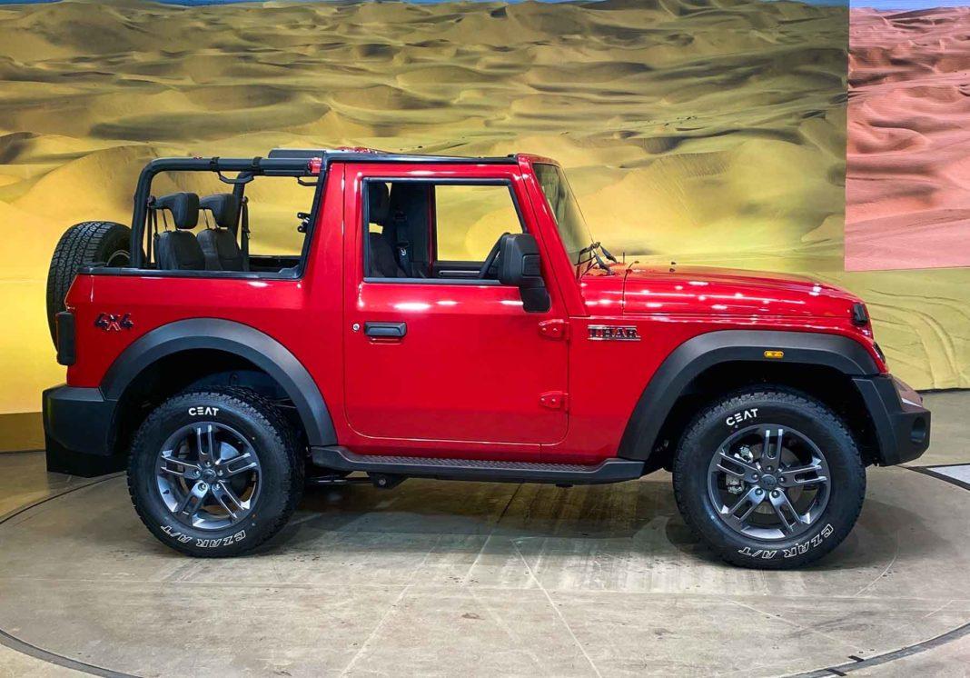 1068x746 New Mahindra Thar Revealed; Gets Hard Top, Convertible Top & Soft Top