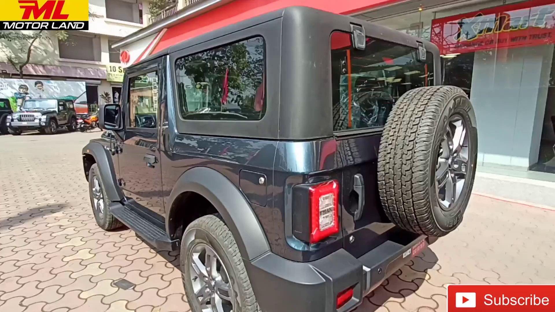 1920x1080 Mahindra Thar Aqua Marine