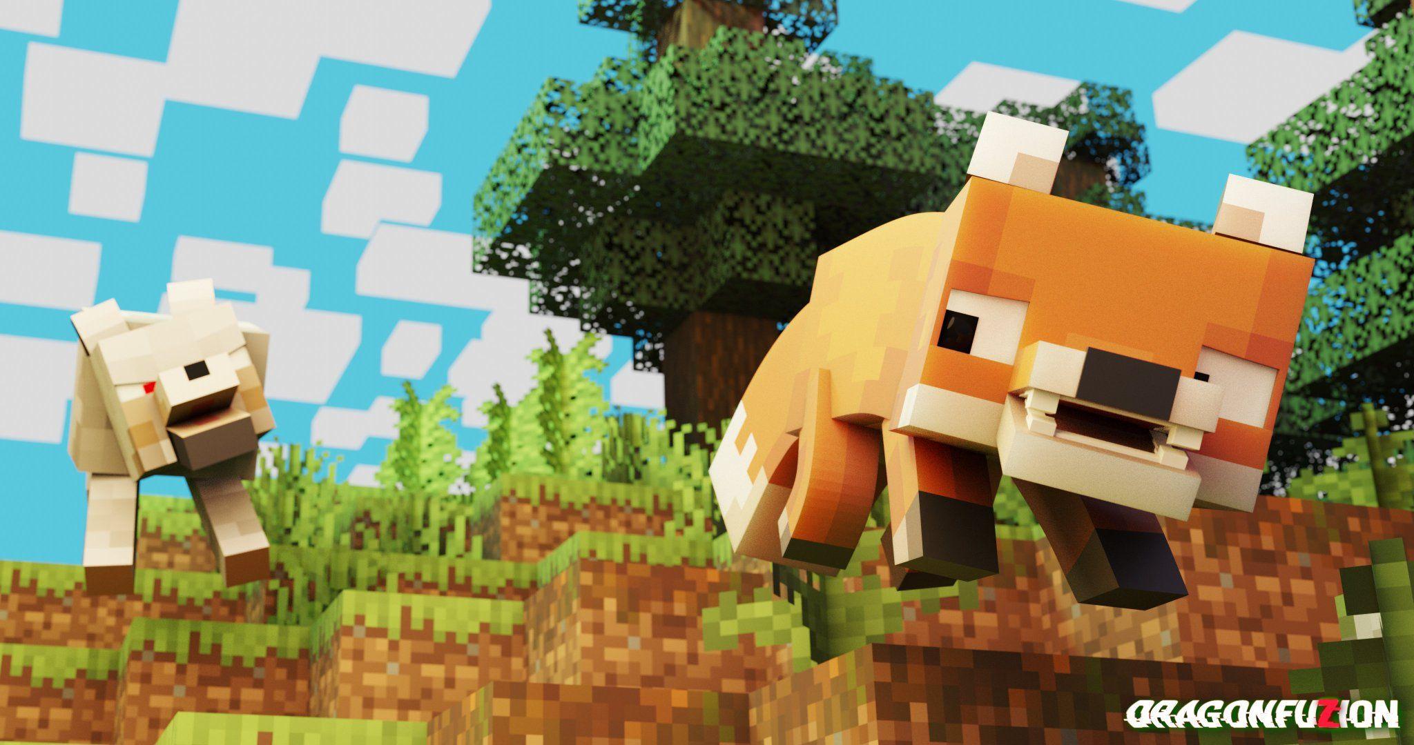 minecraft fox teddy