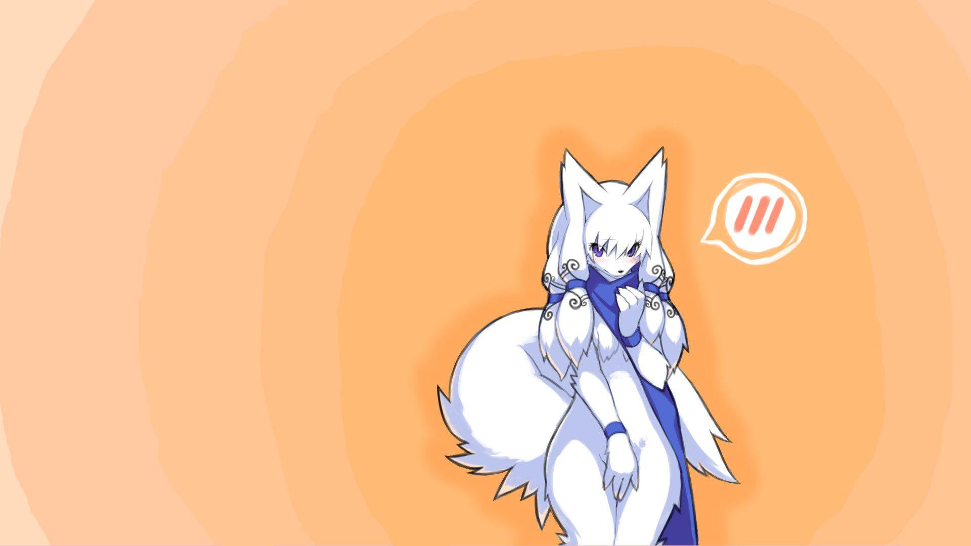 1920x1080 Minecraft Fox Girl Wallpaper