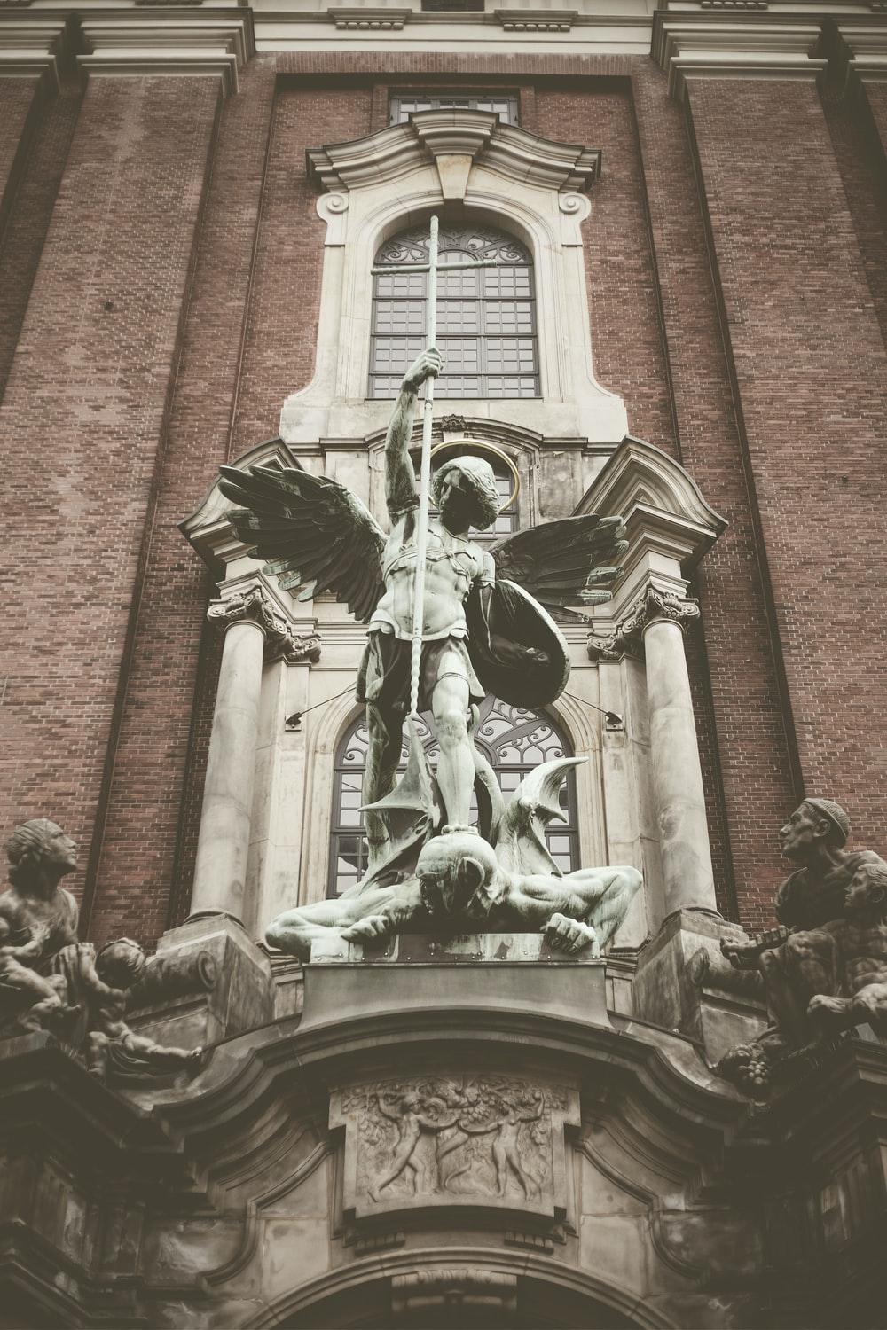 1000x1500 St. Michael Archangel statue photo