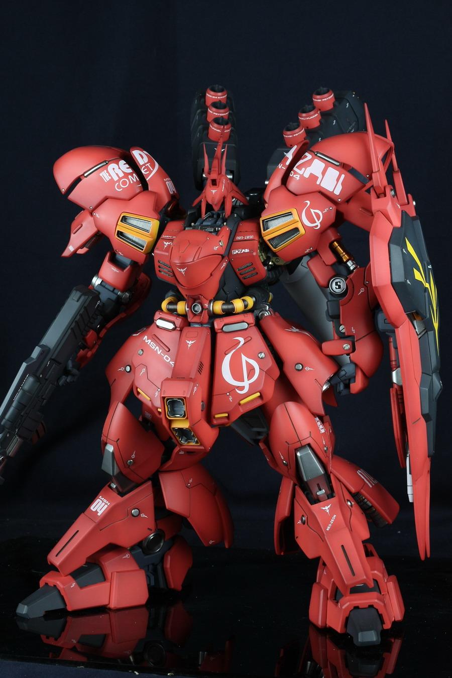 900x1350 G System 1 72 Sazabi: Painted Build. Wallpaper Size Image