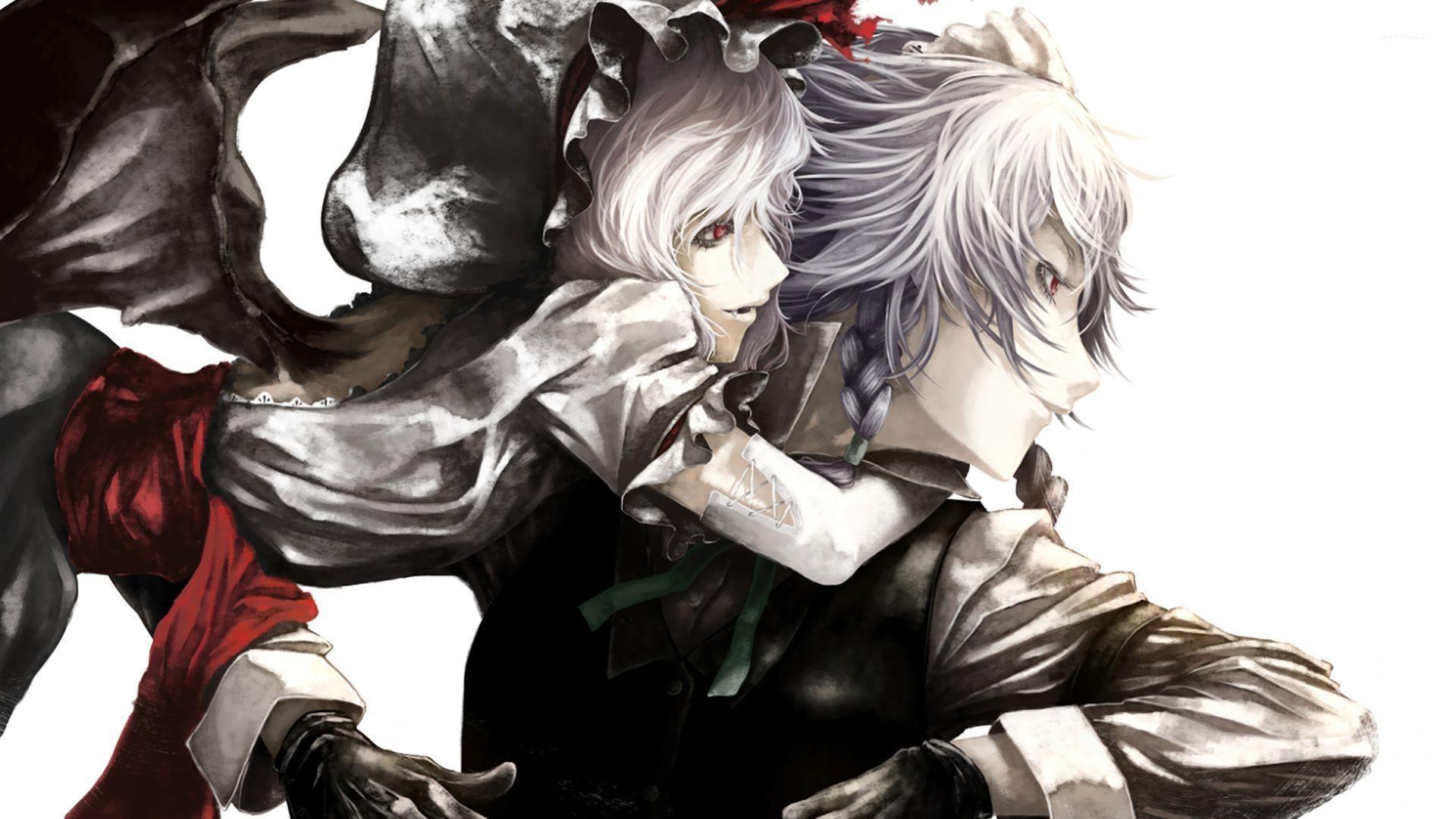 1920x1080 Remilia Scarlet and Sakuya Izayoi wallpaper wallpaper