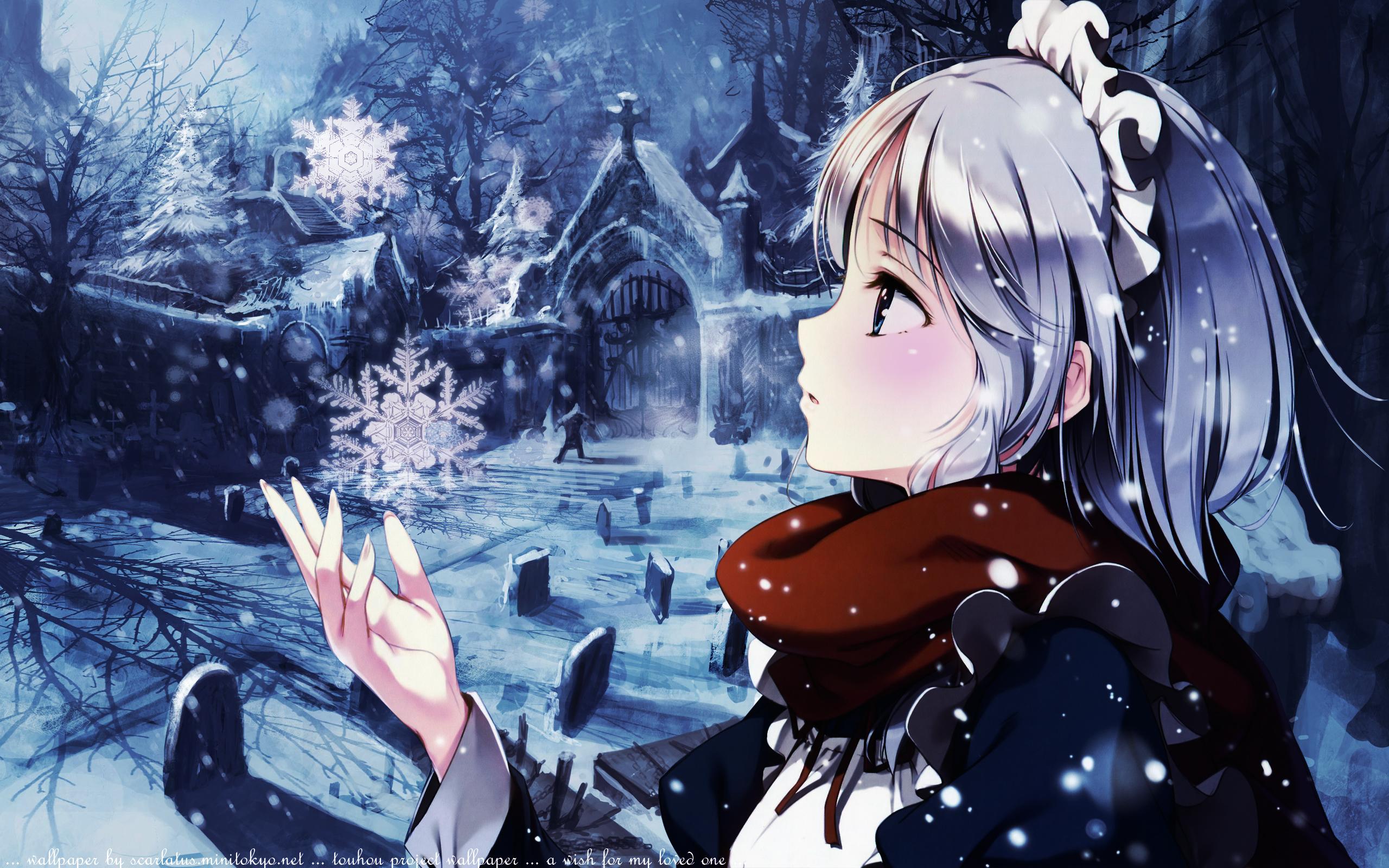2560x1600 Touhou Wallpaper: A Wish for my Loved One