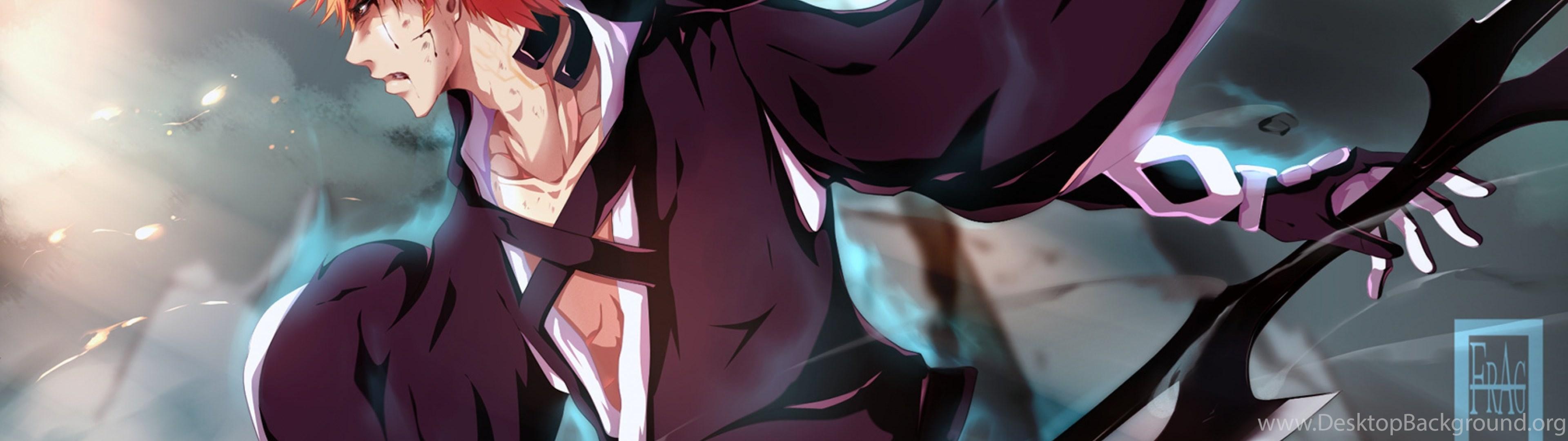 3840x1080 HD Quality Ichigo Bleach Anime Wallpaper LuvWallpaper 167 Desktop Background
