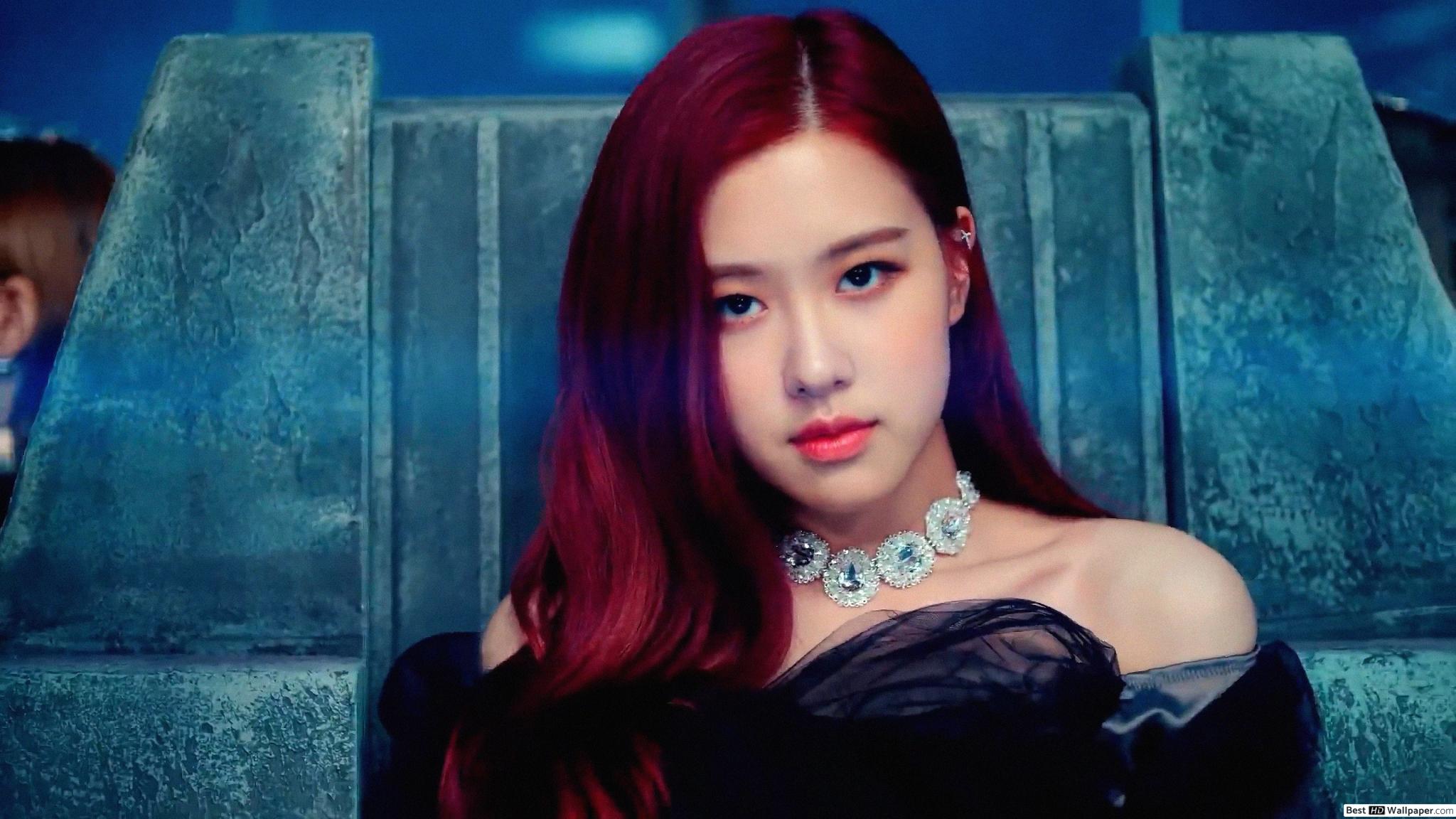 2048x1152 Wallpaper Rose Blackpink Dark