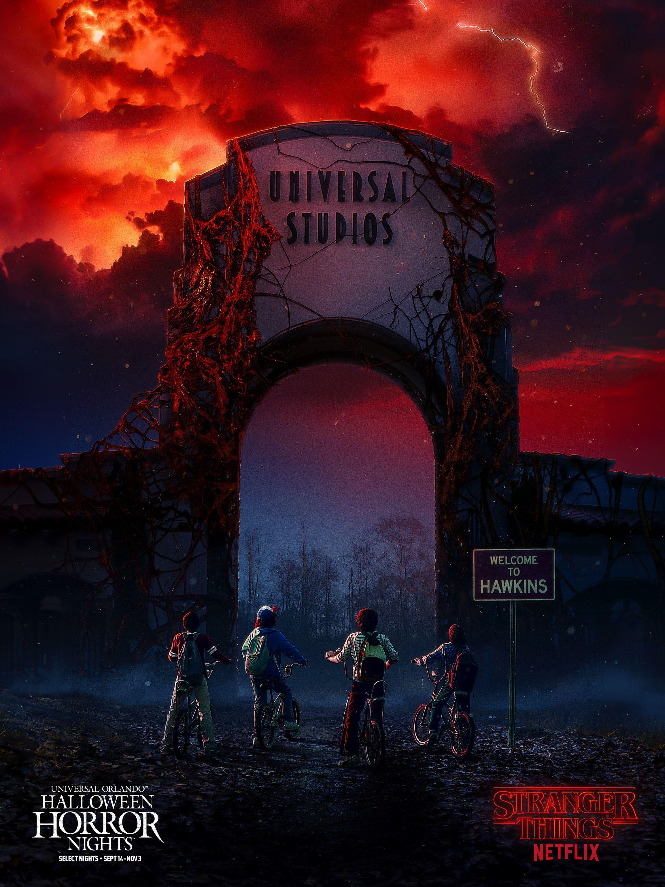 2308x3079 Universal Orlando Close Up. Download Stranger Things Themed