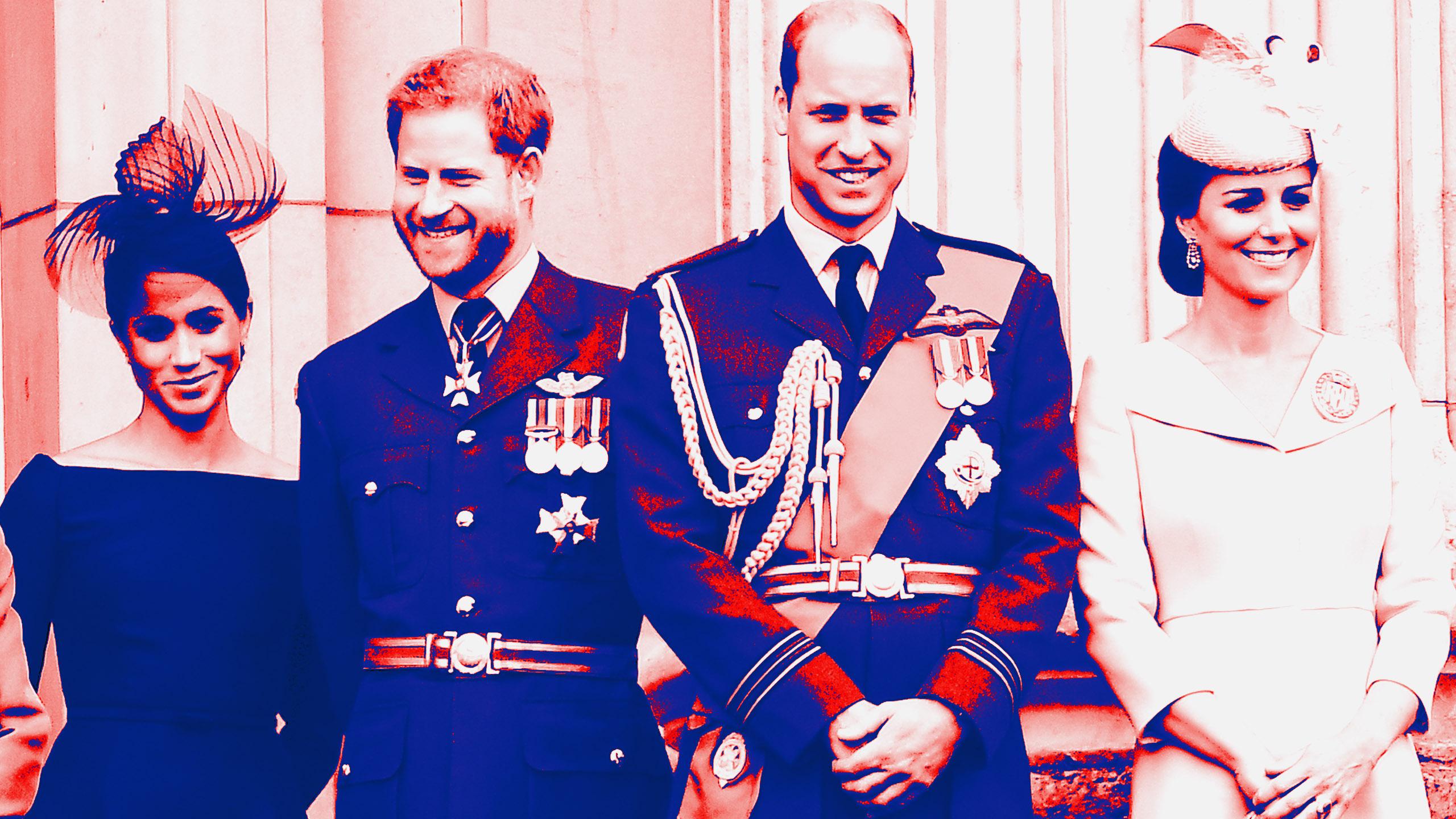 2560x1440 Kate, William, Harry, and Meghan: The Young Royals Take Over