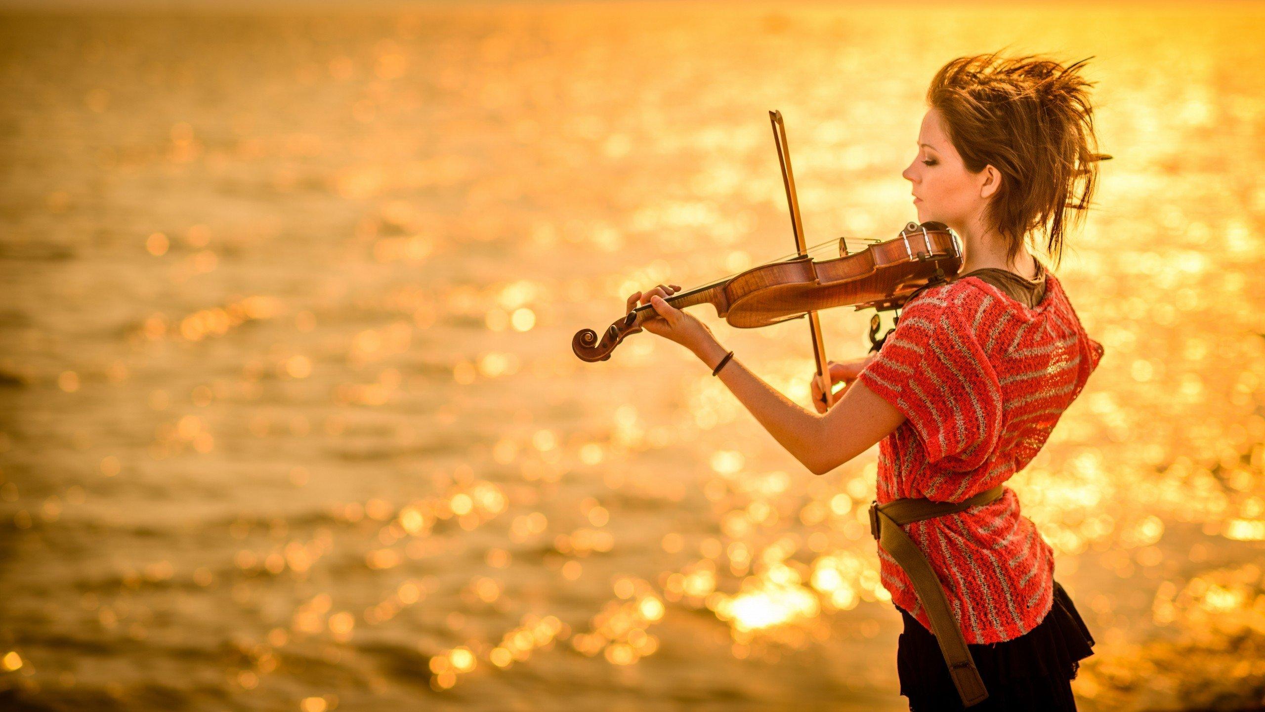 2560x1441 Lindsey Stirling HD Wallpaper