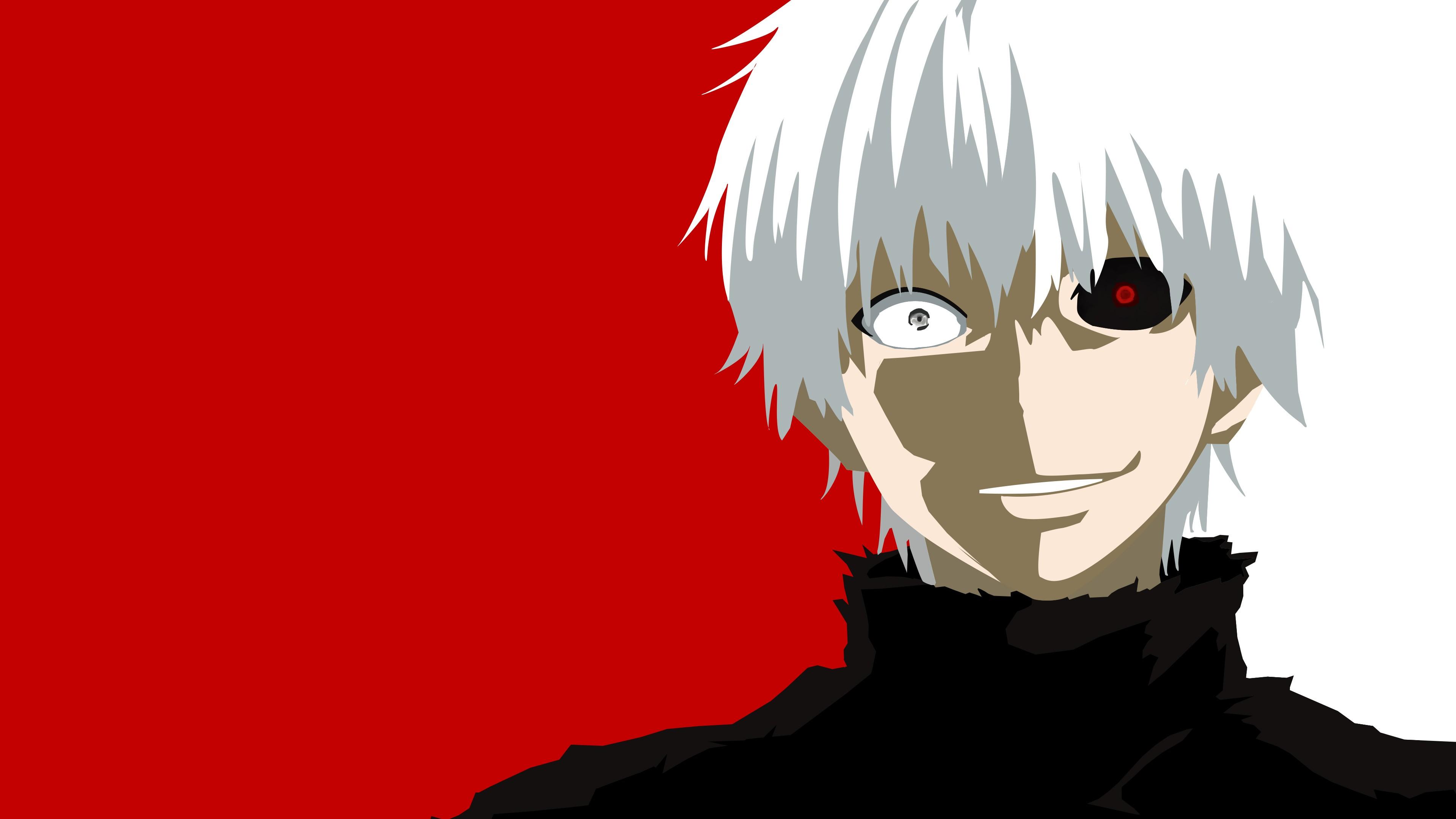 3840x2160 Tokyo Ghoul Ken Kaneki 4K HD Wallpaper