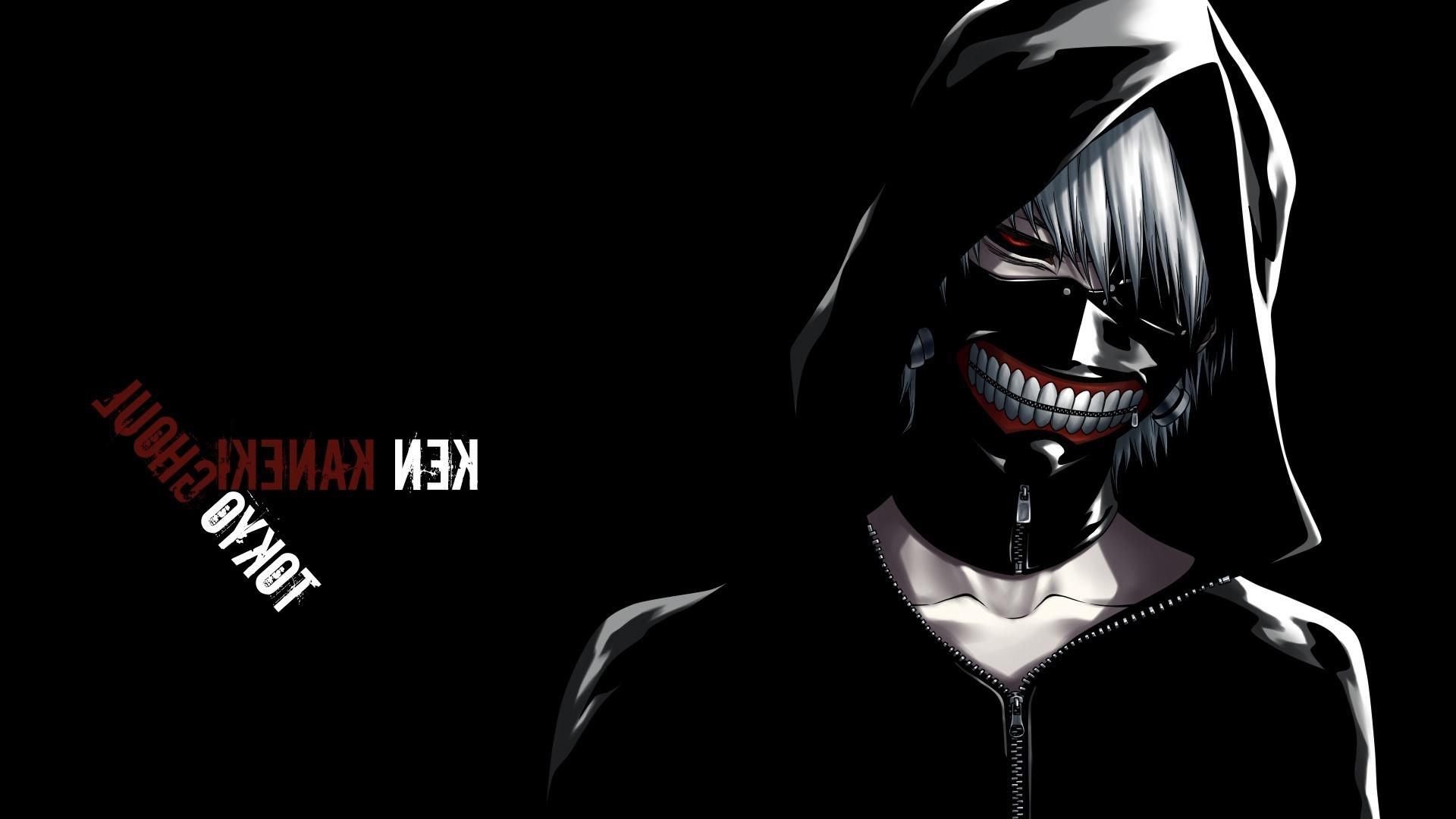 1920x1080 Wallpaper Transform, Hoodie, Tokyo Ghoul, Mask, Ken Kaneki:1920x1080