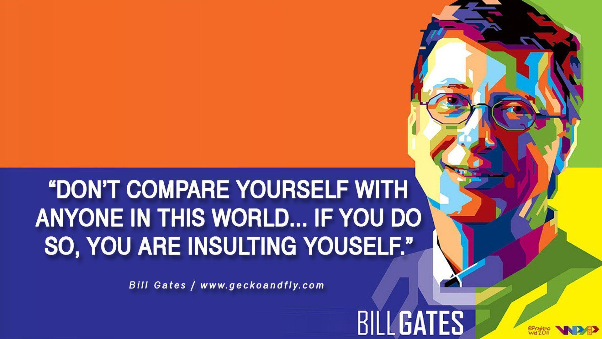 1920x1080 Inspiring Bill Gates Quotes on Success and Life. Bill gates quotes, Bill gates, Success quotes
