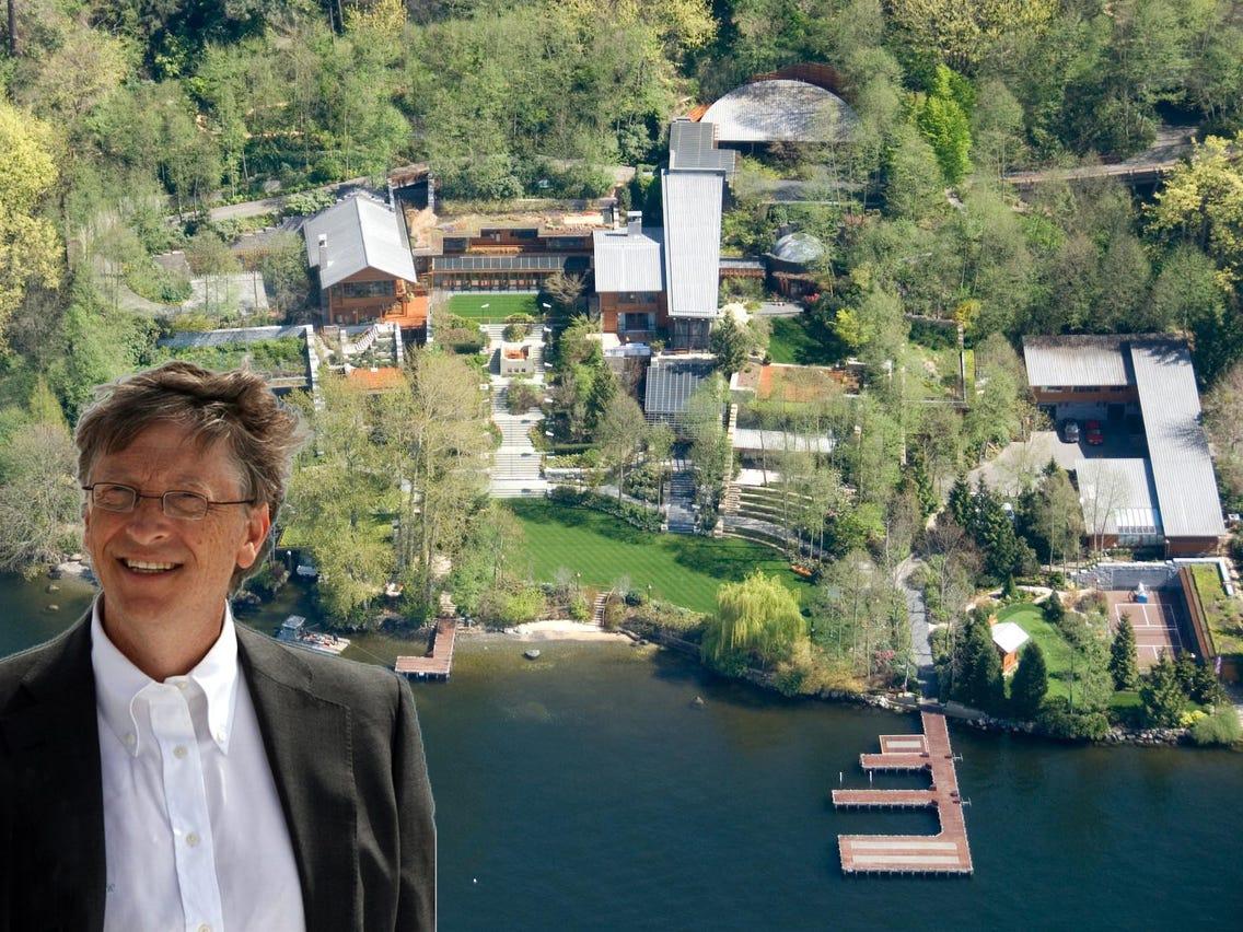 1136x852 Crazy Facts About Bill Gates' $127 Million House