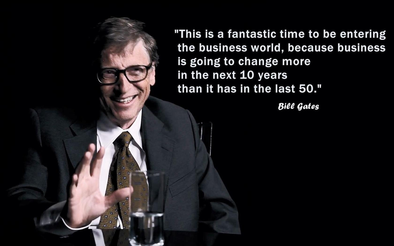 1680x1050 Free download Bill Gates Smart Quotes HD Wallpaper 00243 Baltana [1920x1080] for your Desktop, Mobile & Tablet. Explore Bill Gates Wallpaper. Bill Gates Wallpaper, Gates Wallpaper, Synyster Gates Wallpaper