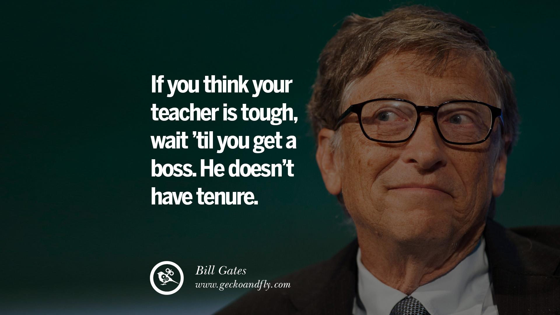 1920x1080 Motivational Bill Gates Quotes on Life's Success Pilgrimage PH