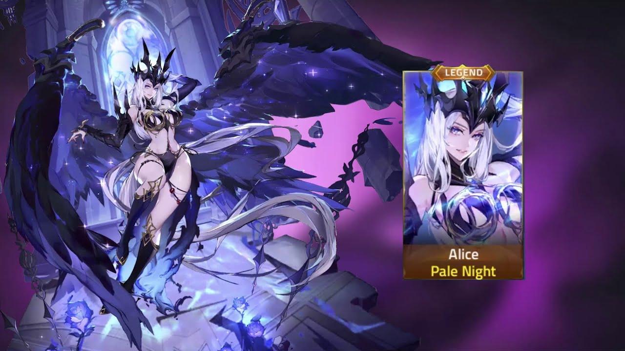 1280x720 Alice Legend Skin Night Full Wallpaper, Animation, Skills. Mobile Legends Adventure