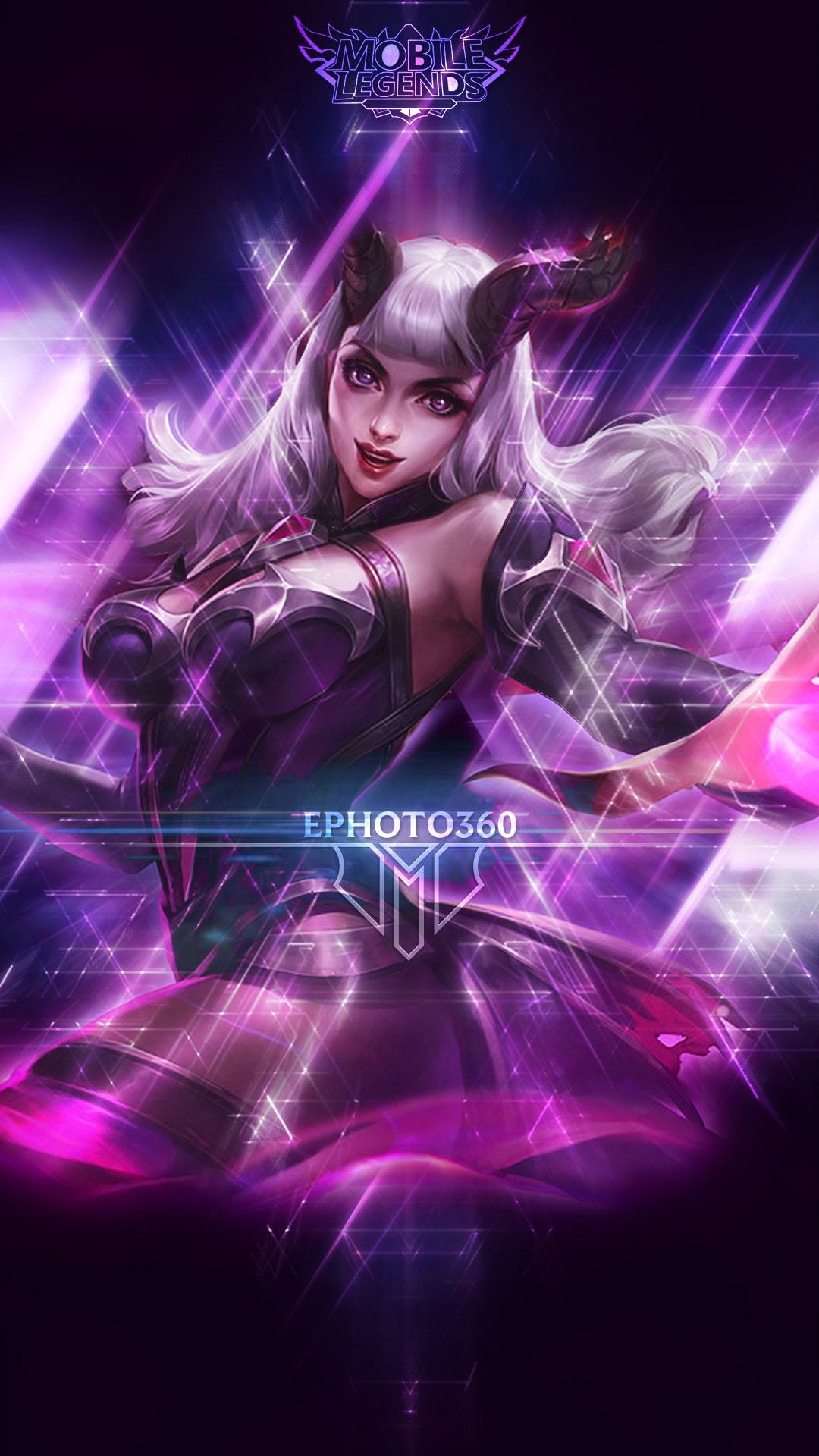 1080x1920 alice wallpaper, purple, illustration, graphic design, font, neon