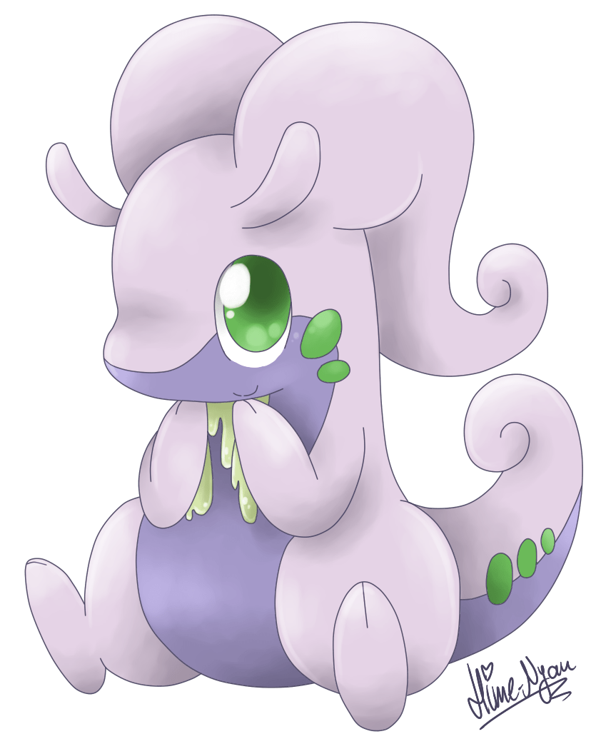 842x1035 Chibi Goodra [Redraw]. Goomy pokemon, Chibi, Cute pikachu