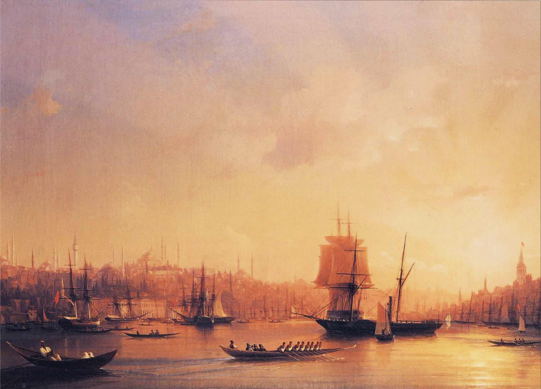 1720x1238 Ivan Constantinovich Aivazovsky on the Golden
