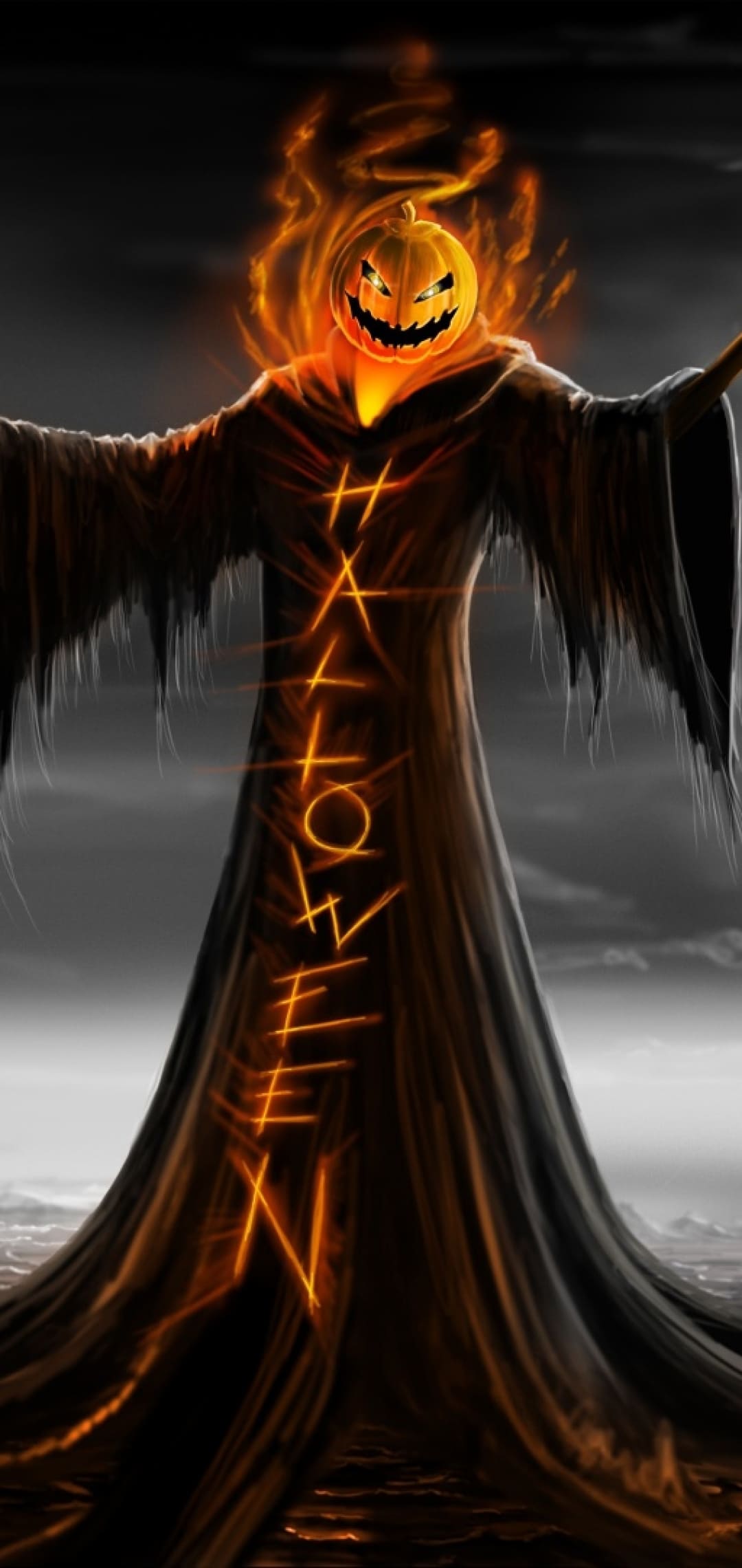 1080x2280 ᐈHelloween iPhone Wallpaper { 4k & HD }