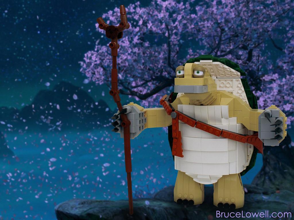 1024x768 LEGO Master Oogway. Oogway is the creator of kung fu and ma