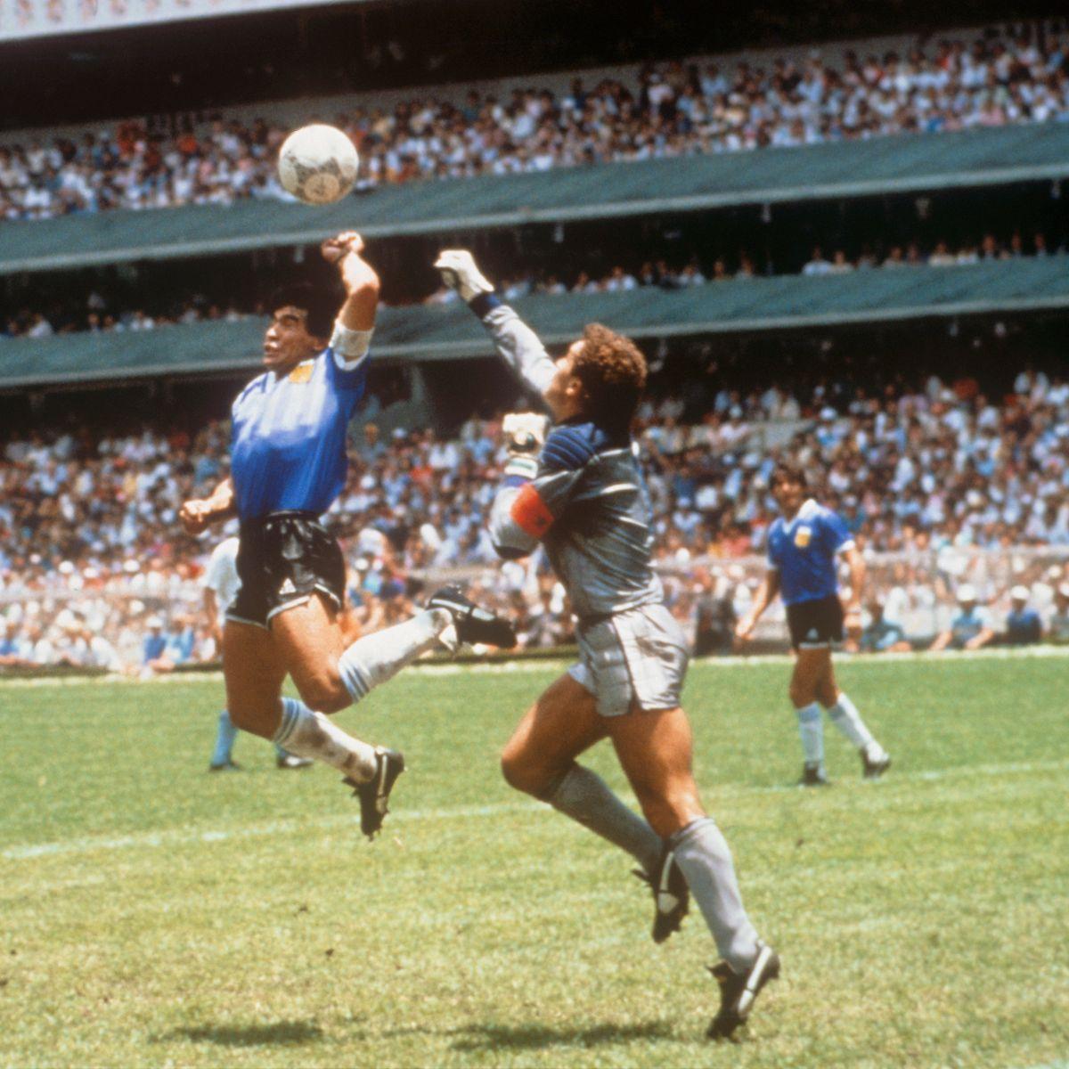 1200x1200 The Hand of God: How the Mirror reported Diego Maradona's controversial goal 32 years on