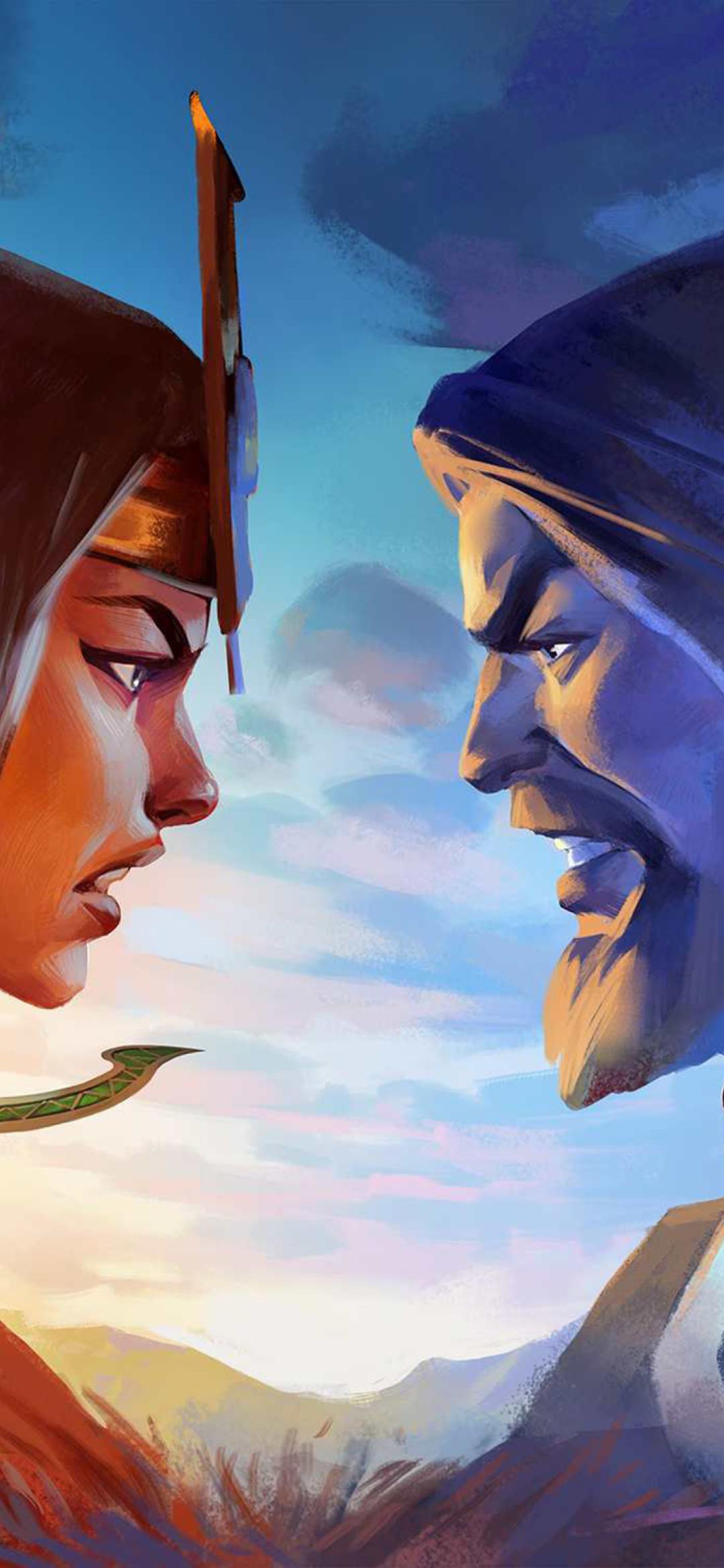 1080x2340 Hand Of The Gods 1080x2340 Resolution Wallpaper, HD Games 4K Wallpaper, Image, Photo and Background