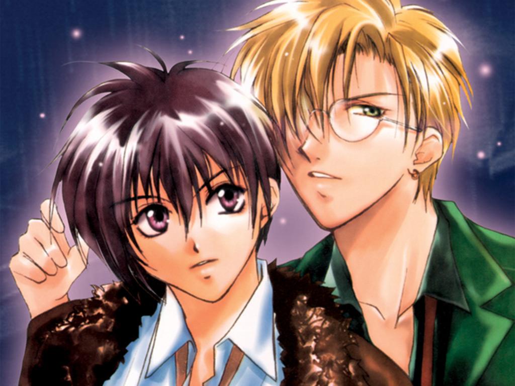 1024x768 Wallpaper of Gravitation Lyrics of Love Anime
