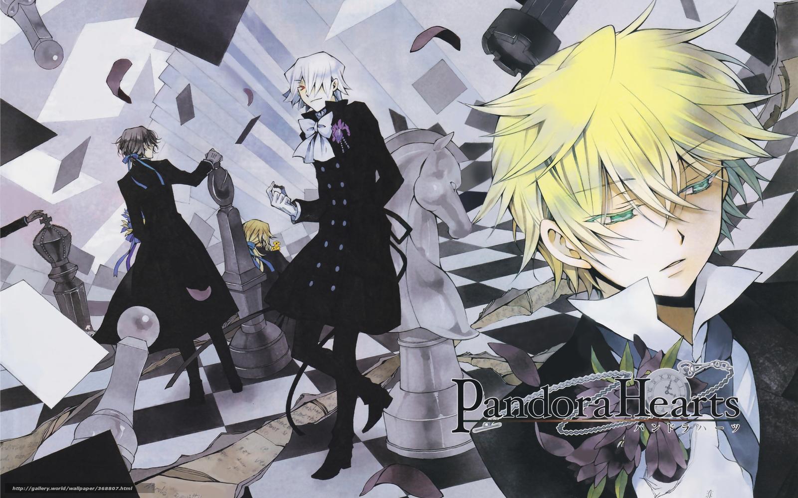 1600x1000 Download wallpaper chess, anime, gravitation, Heart Pandora free desktop wallpaper in the resolution 1680x1050