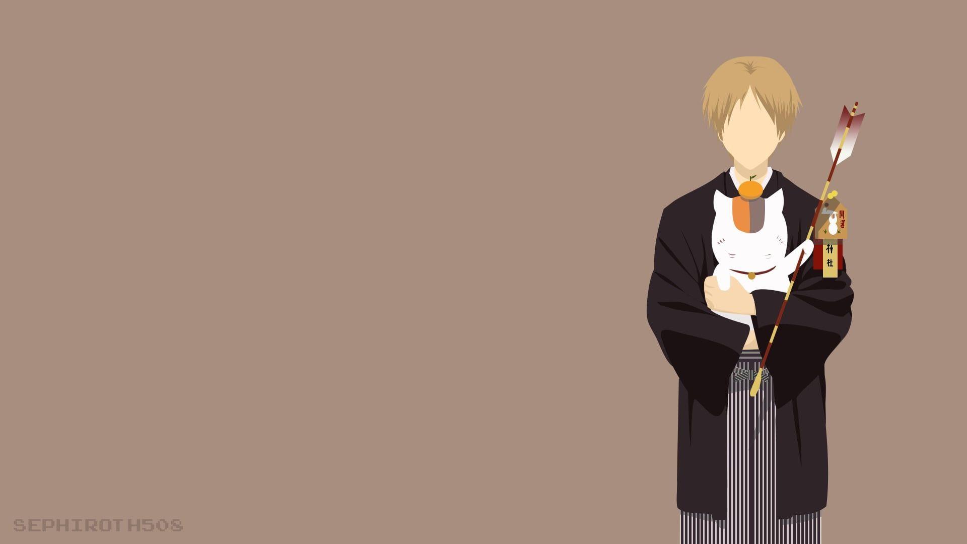 1920x1080 Women's Black Long Sleeved Dress Natsume Yuujinchou Takashi Natsume #Nyanko Sensei P #wallpaper #hdwallpap. Natsume Takashi, Takashi, Black Long Sleeve Dress