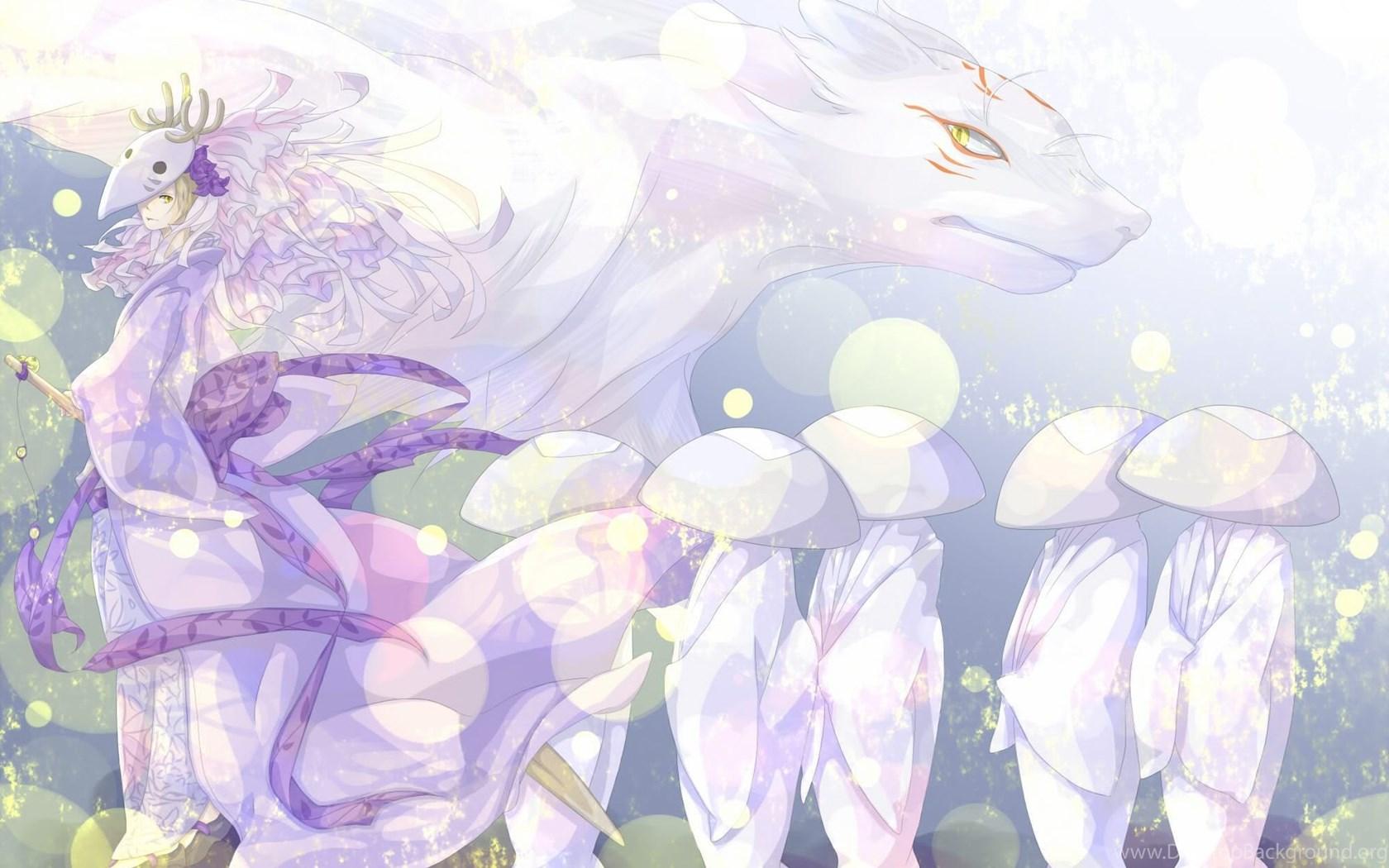 1680x1050 Art Chodo Natsume Yuujinchou Madara Nyanko sensei Guy Yokai Horns. Desktop Background