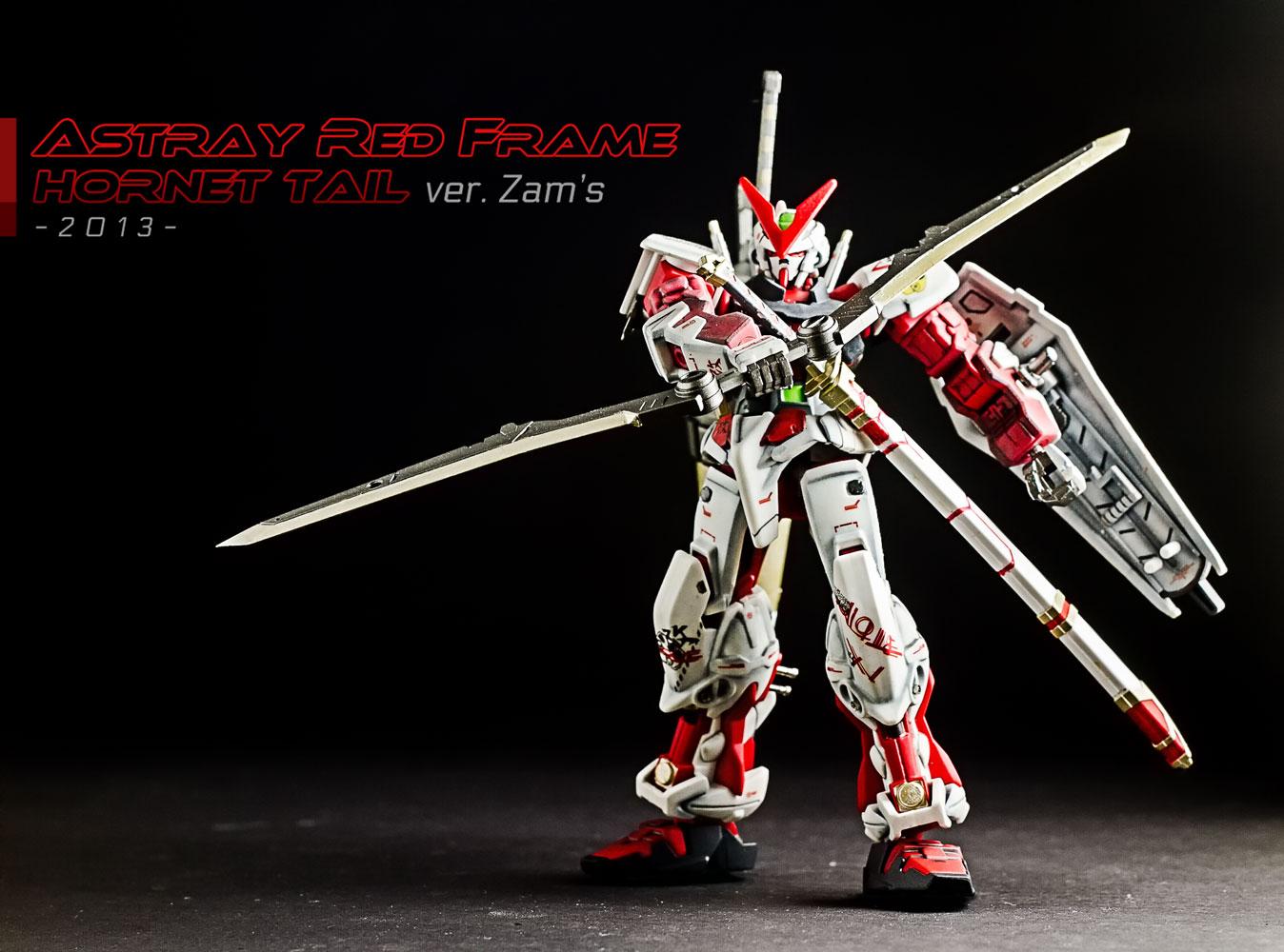 1348x1000 HG 1 144 Gundam Astray Red Frame “Hornet Tail”: Modeled By Jimmy (Zam's) [Indonesia]: Photoreview Wallpaper Size Image, Info