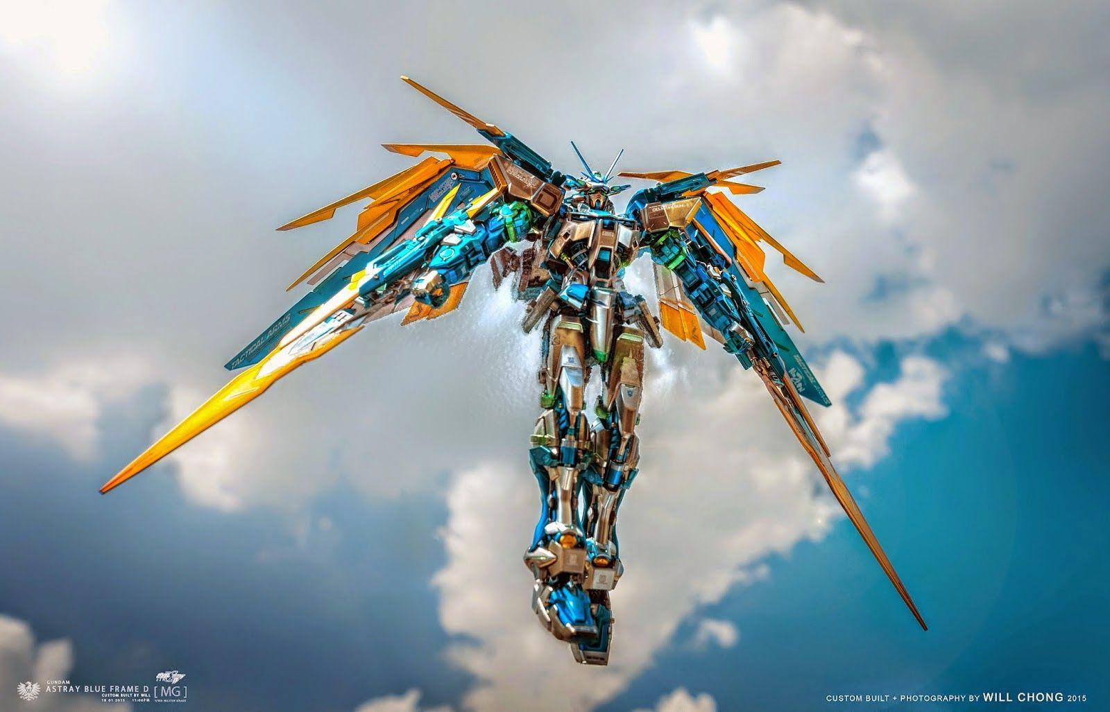 1600x1027 GUNDAM GUY: GUNDAM GUY: READERS FEATURE GUNPLA BUILD: MG 1 100 Gundam Astray Blue Frame D Build + Photography B. Gundam Astray, Gundam, Gundam Wallpaper