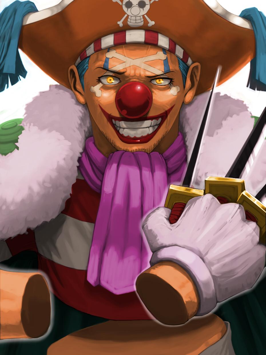 930x1240 Buggy the Clown PIECE Anime Image Board