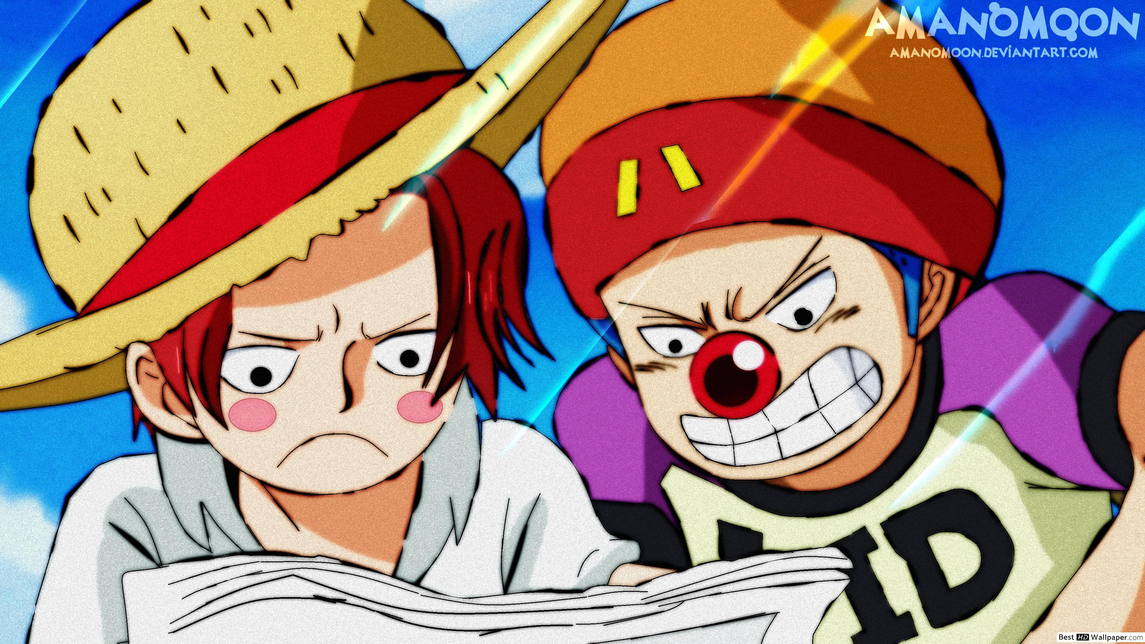 3840x2160 Shanks & Buggy Young HD wallpaper download